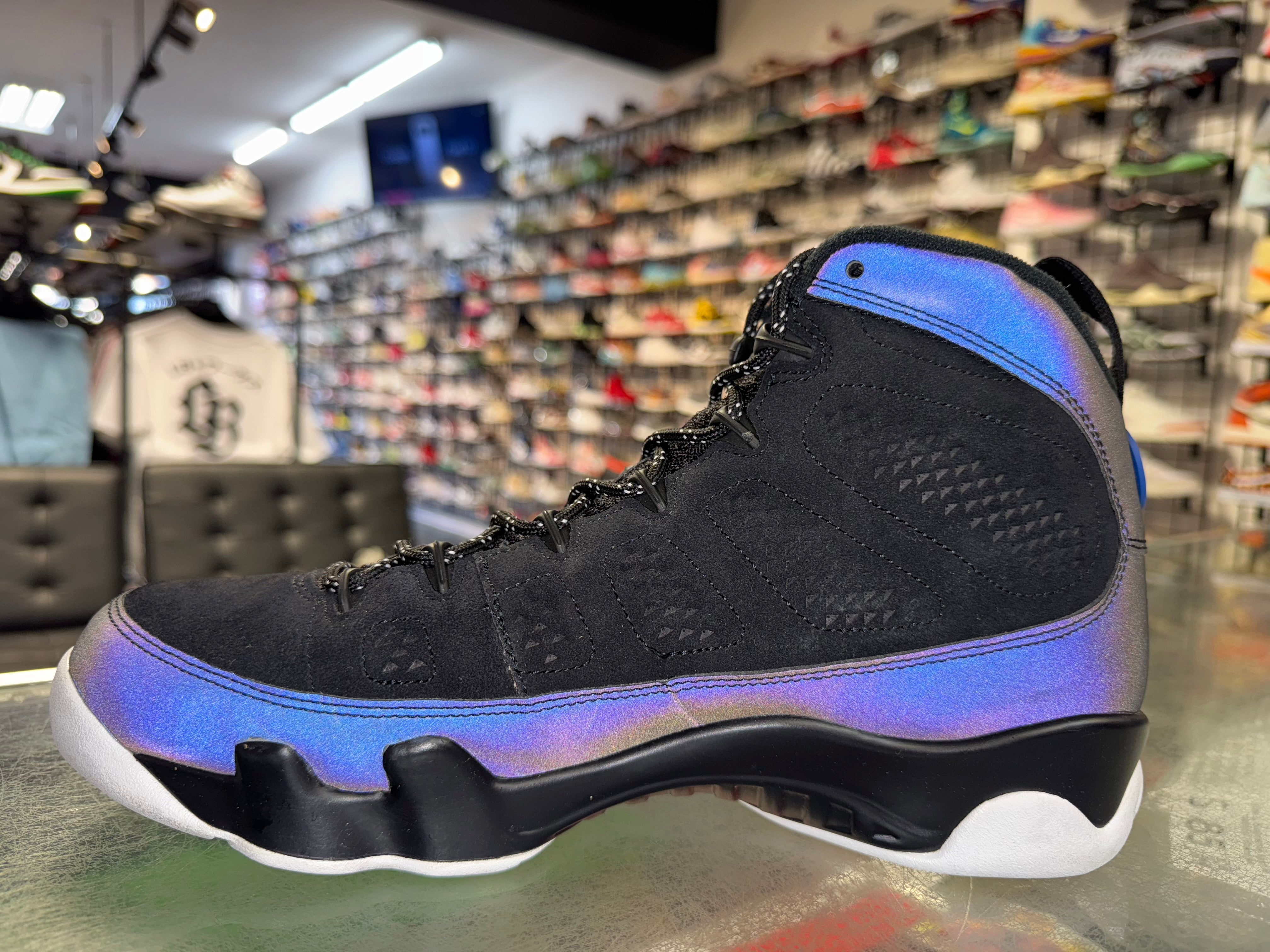 Size 10.5 Air Jordan 9 "Racer Blue"