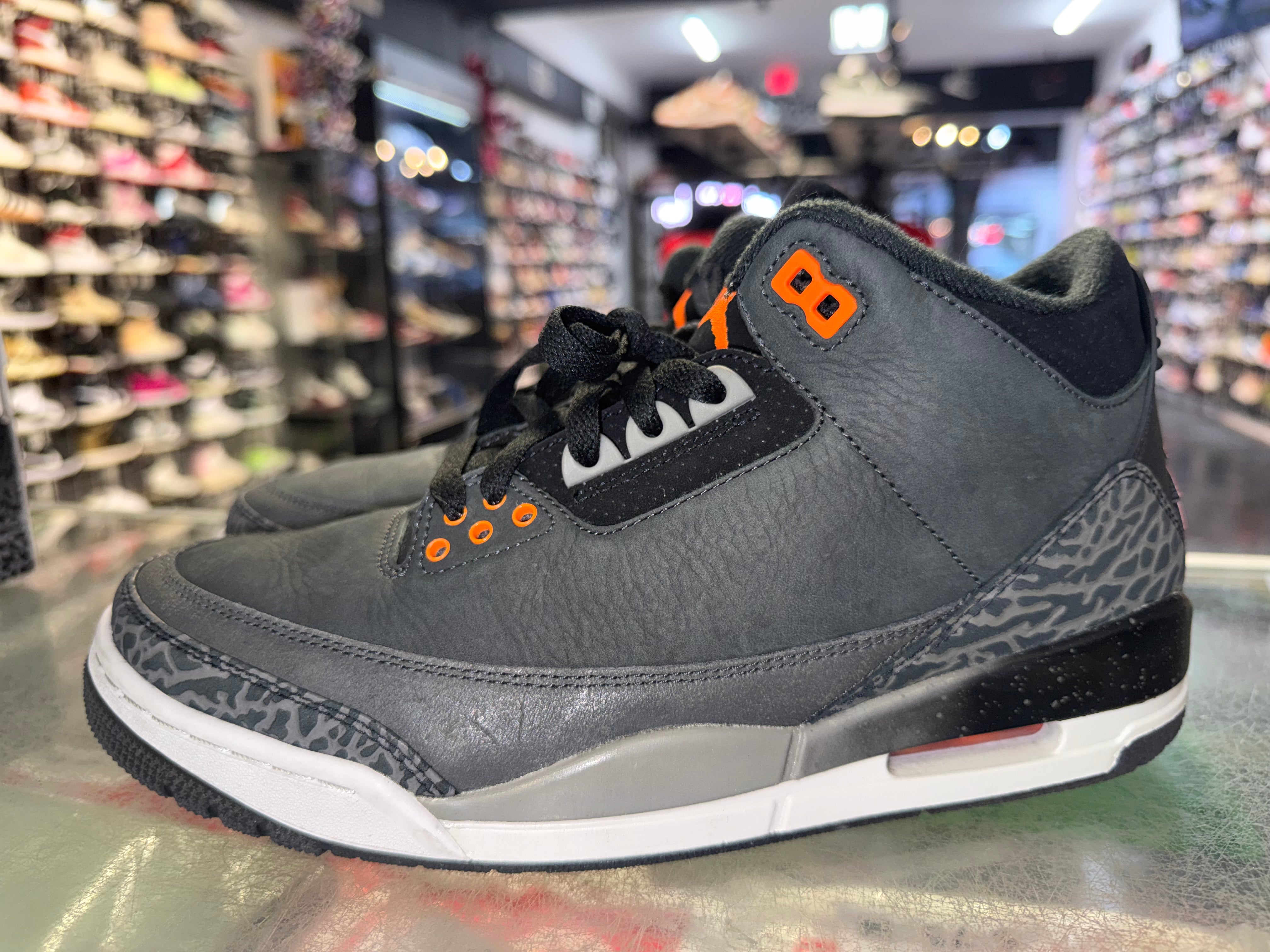 Size 8.5 Air Jordan 3 "Fear"