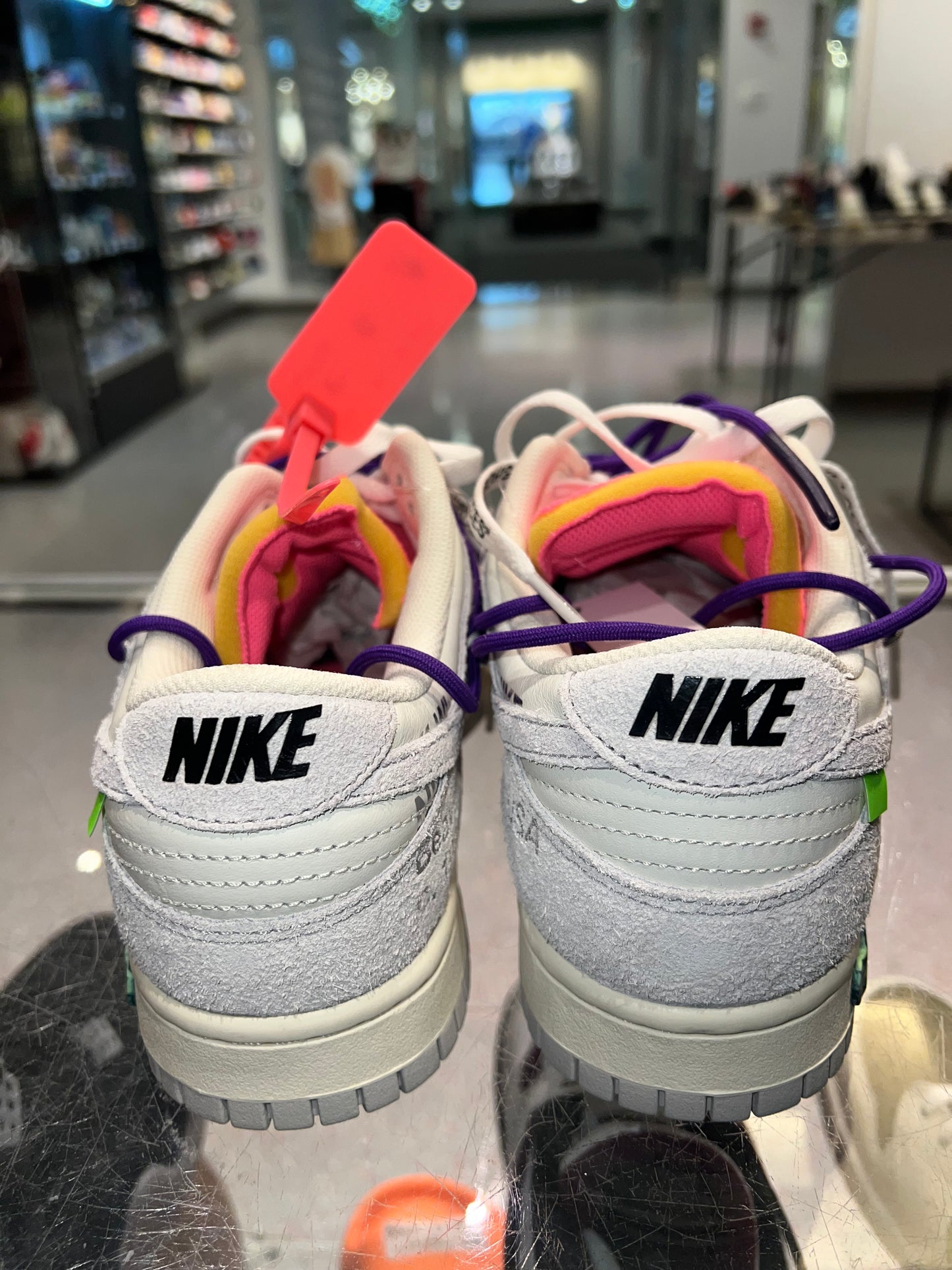 Size 8.5 Dunk Low Off White “Lot 15” Brand New (Mall)