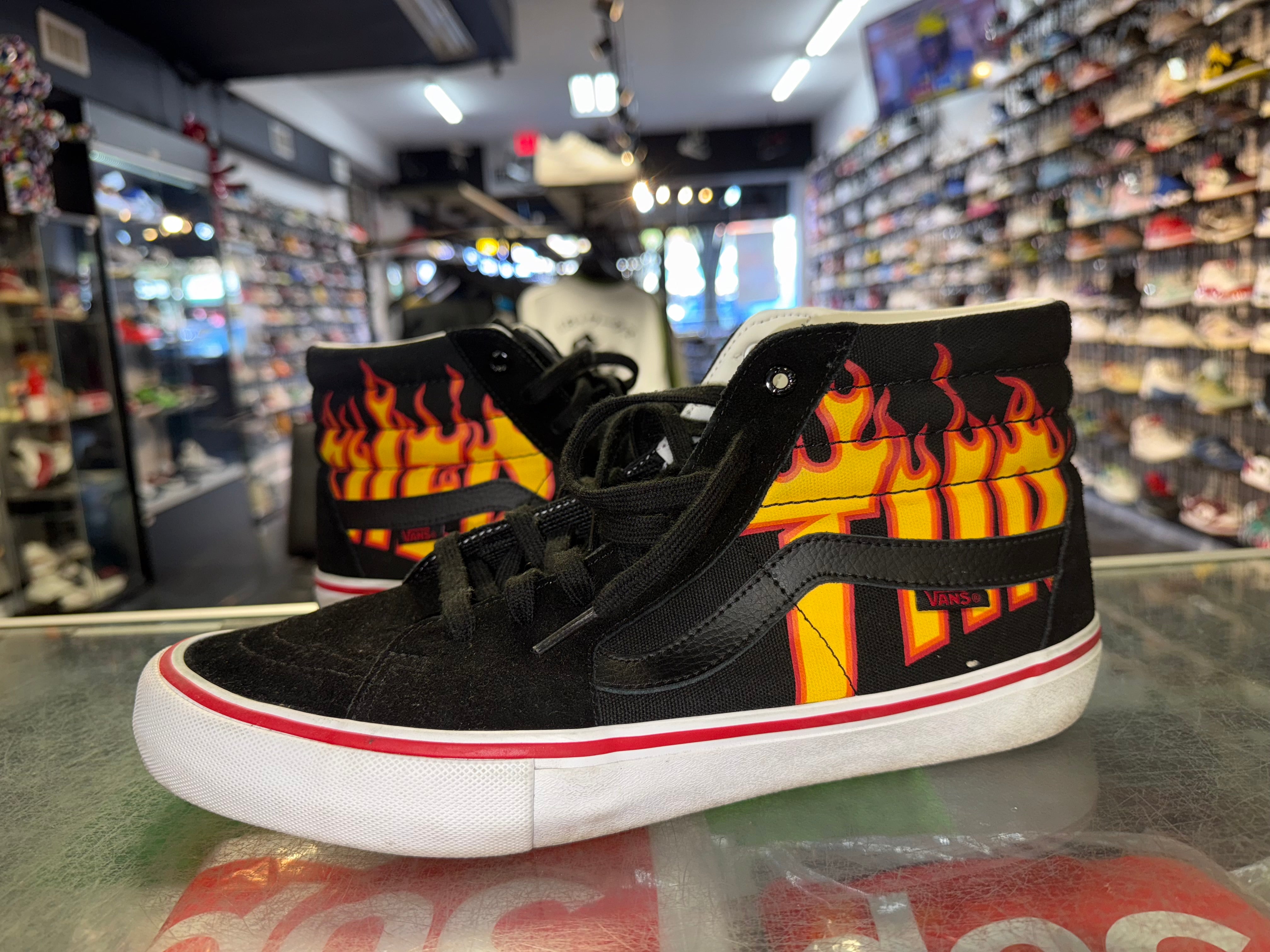 Size 12 VANS SK8 Hi "Thrasher"