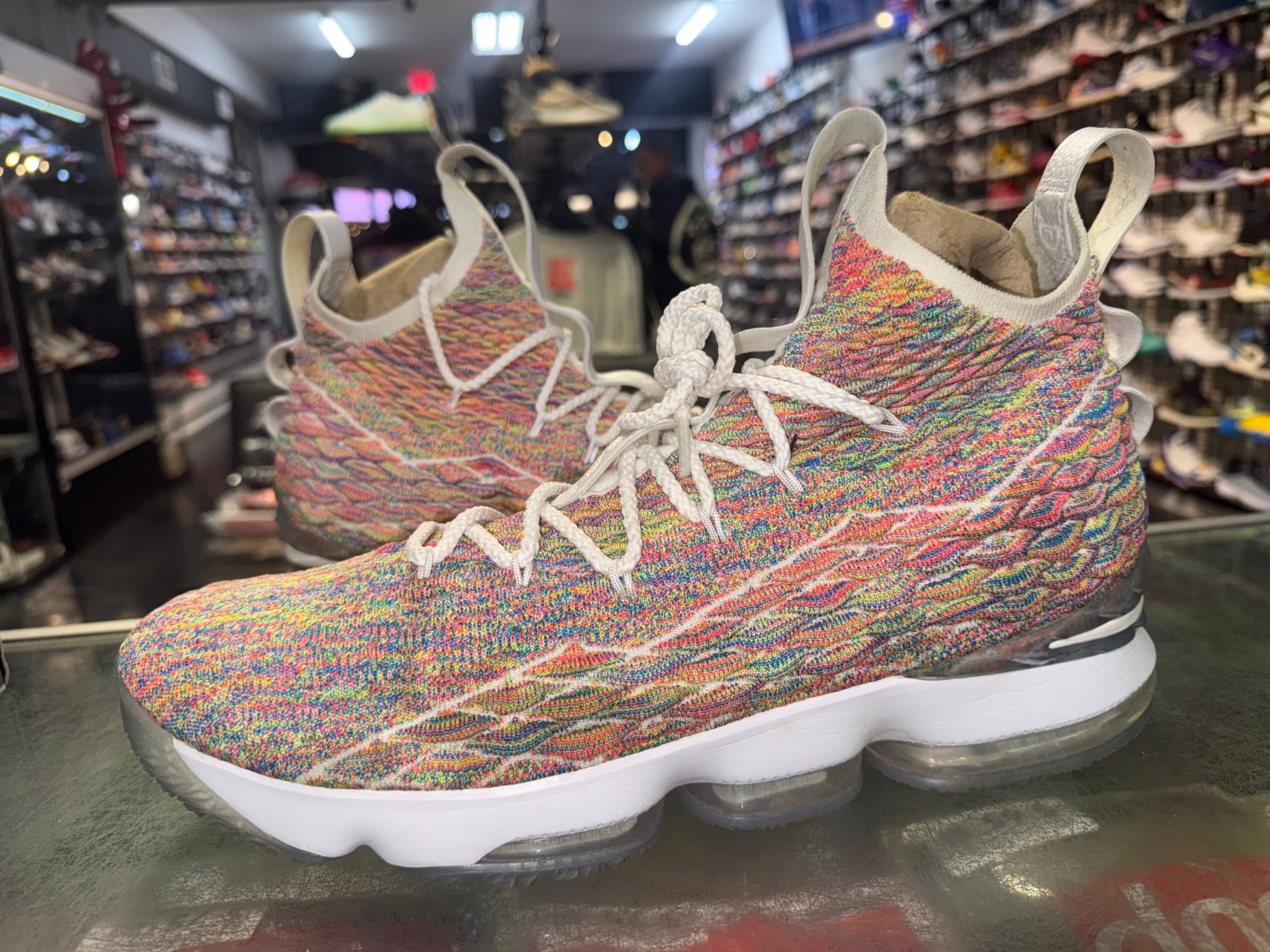 skittles lebron shoes