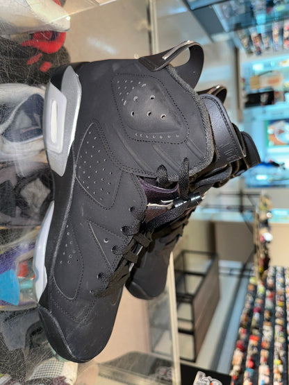 Size 11 Air Jordan 6 “Metallic Silver” (Mall)