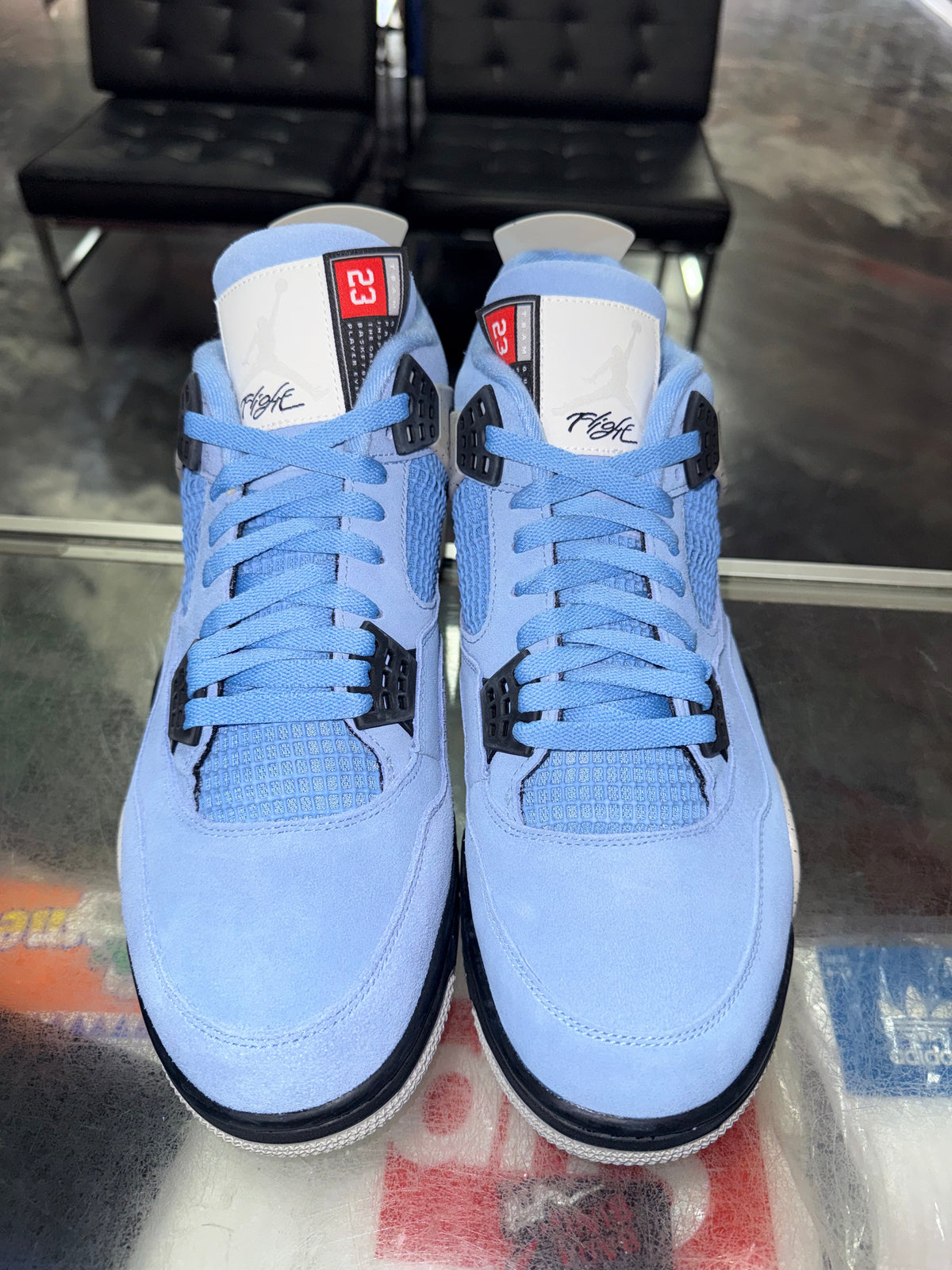 Size 13 Air Jordan 4 "University Blue" Brand New