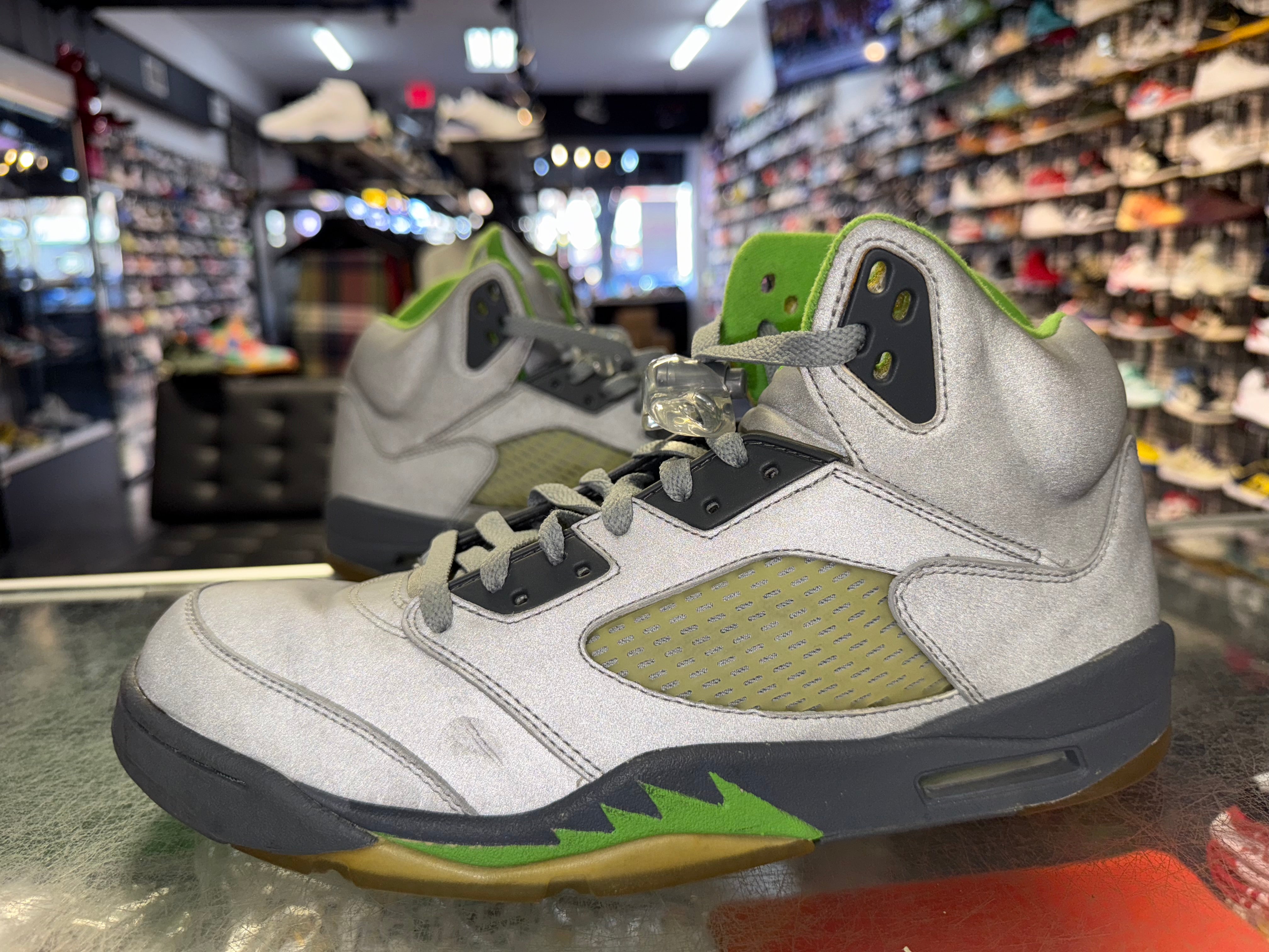 Size 11 AJ 5 Green Bean 2006