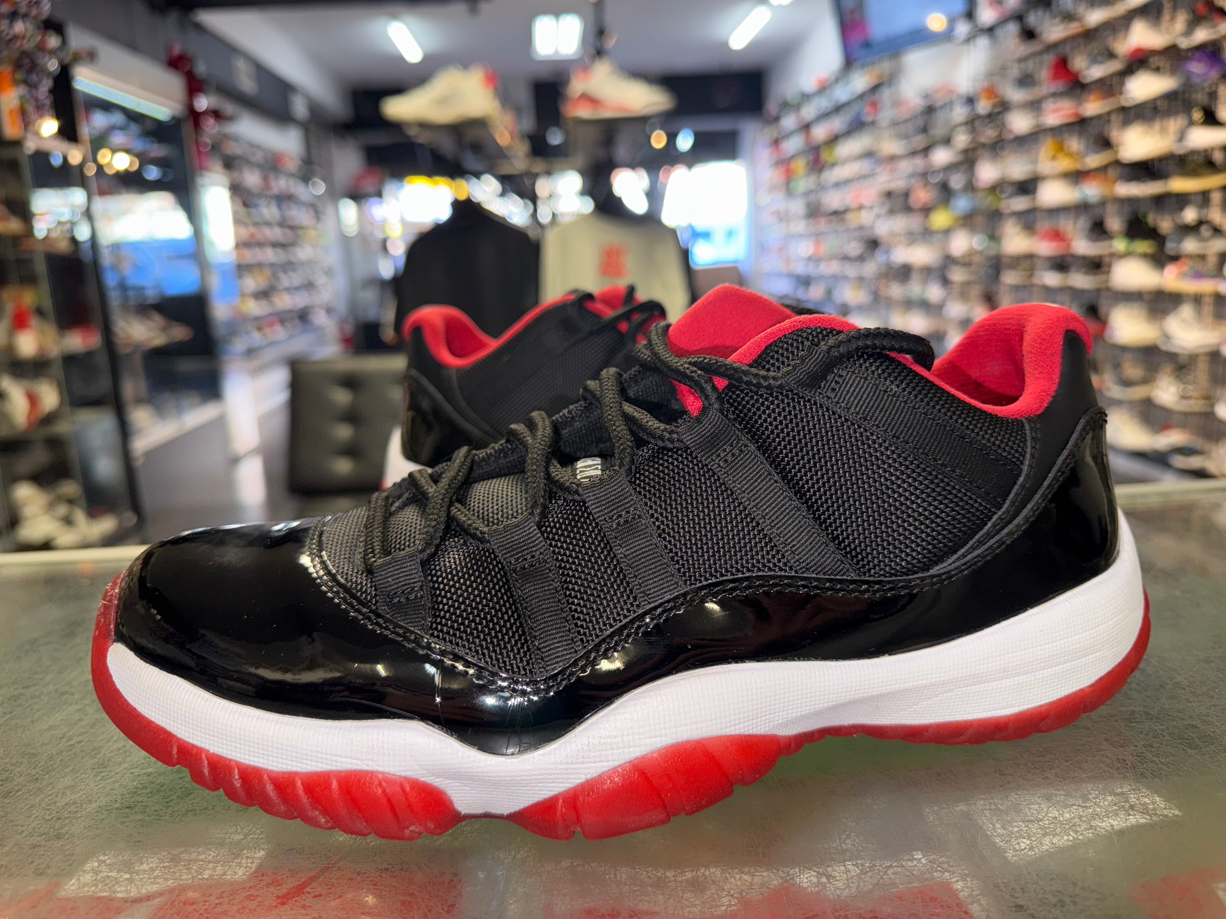 Size 9 Air Jordan 11 Low “Bred” 2015