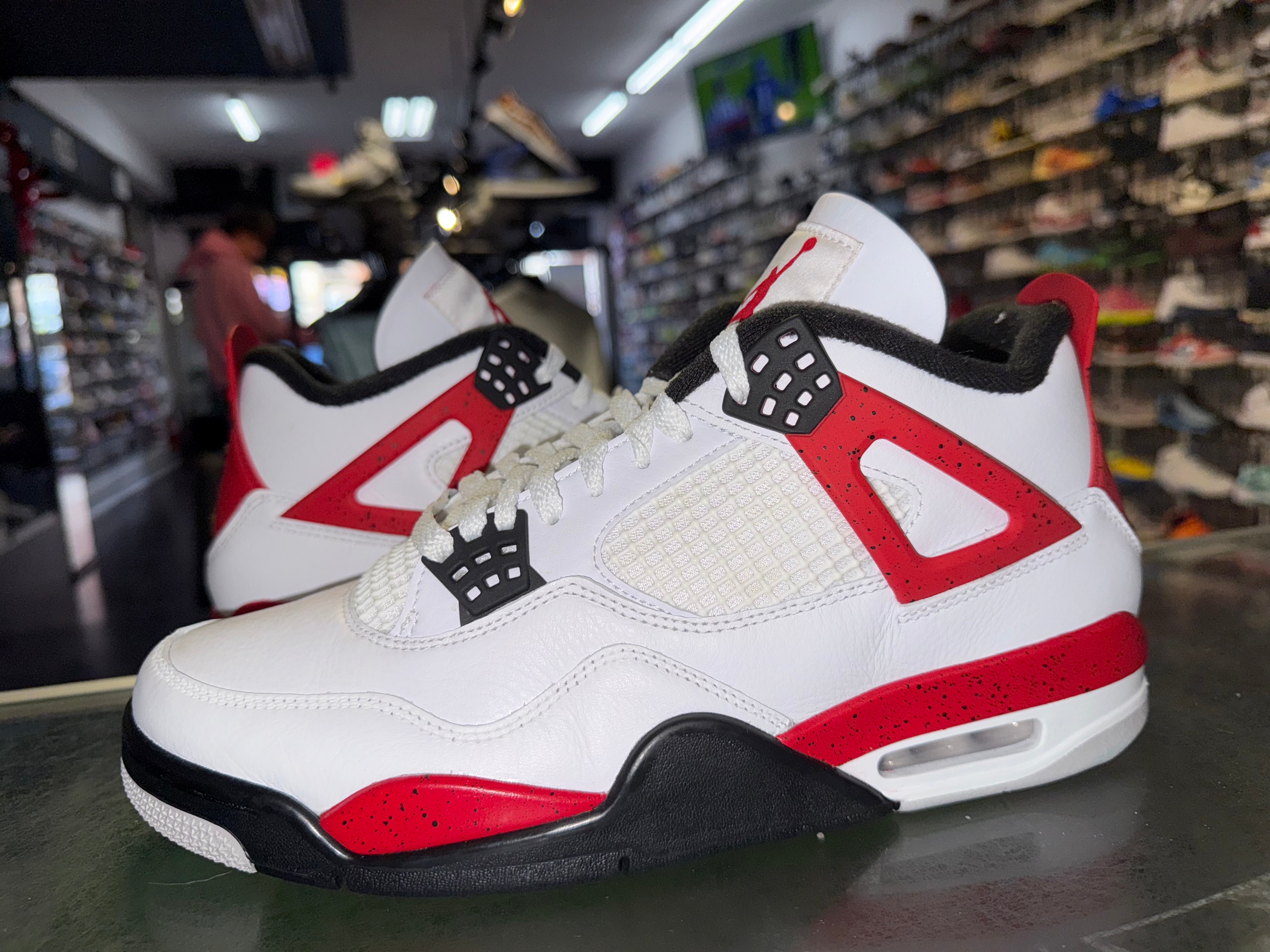 Size 10.5 Air Jordan 4 “Red Cement”