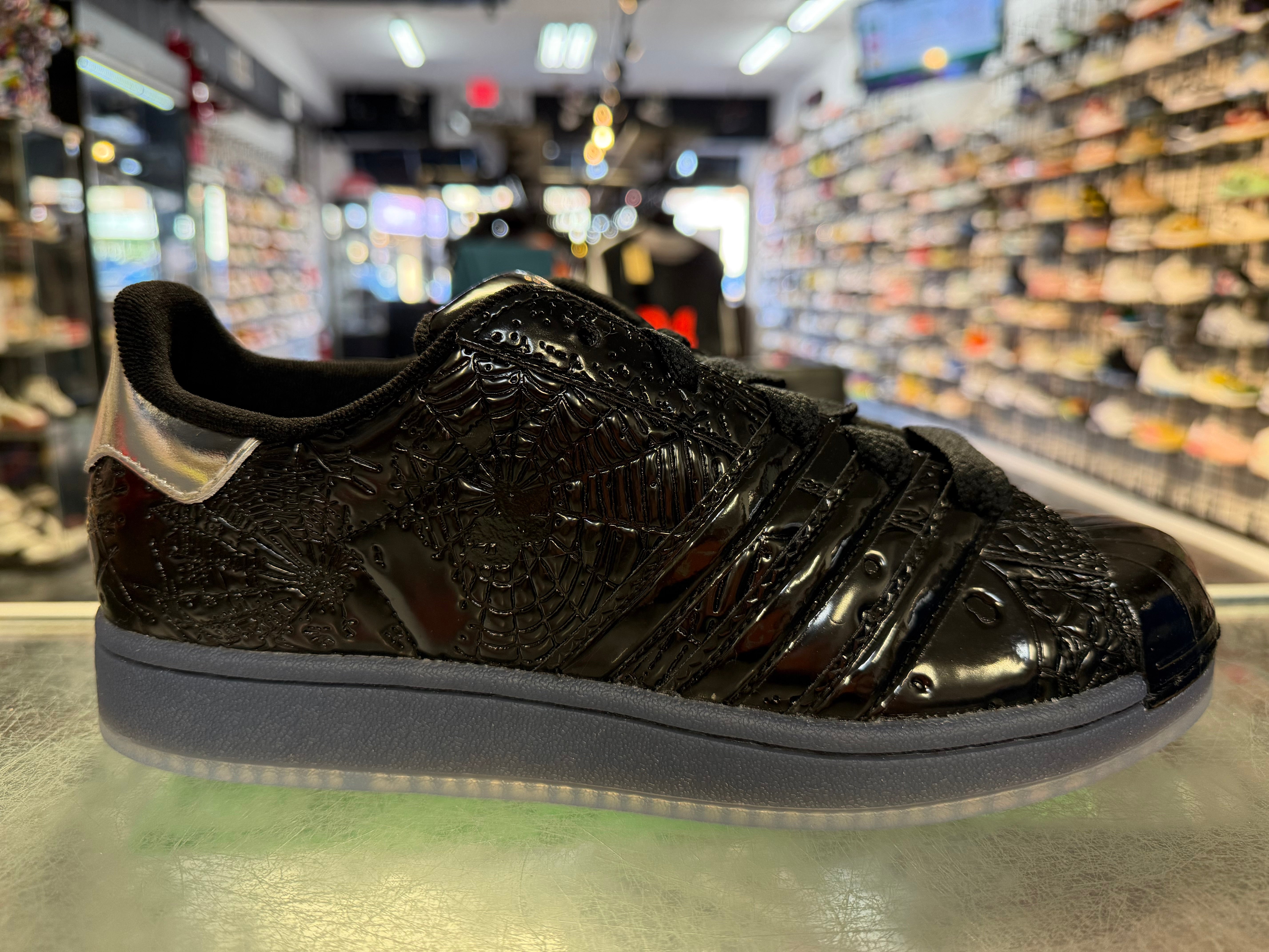 Size 9 Adidas Superstar "Sp5der Black" Brand New