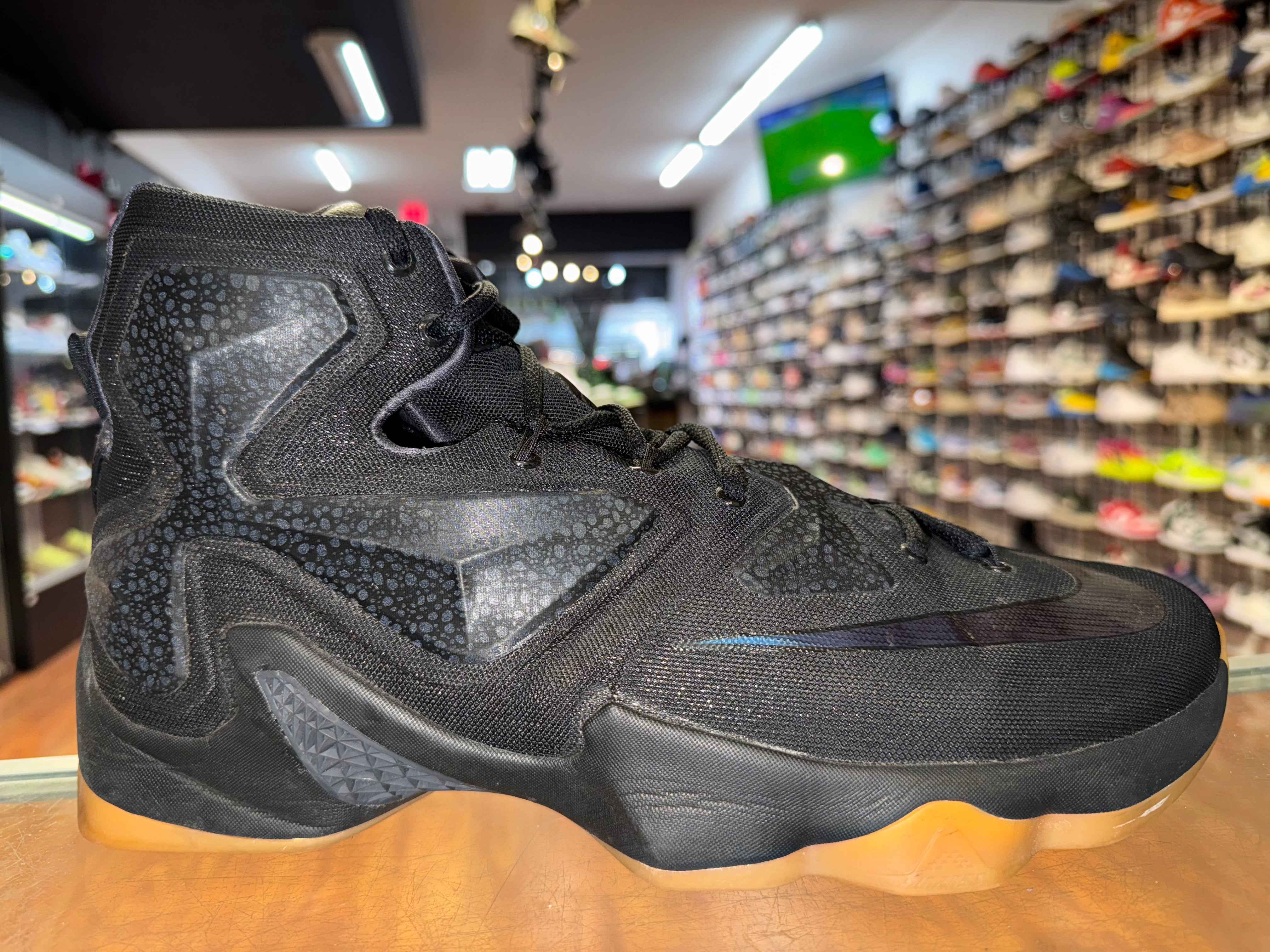 Size 13 Lebron 13 "Black Lion"