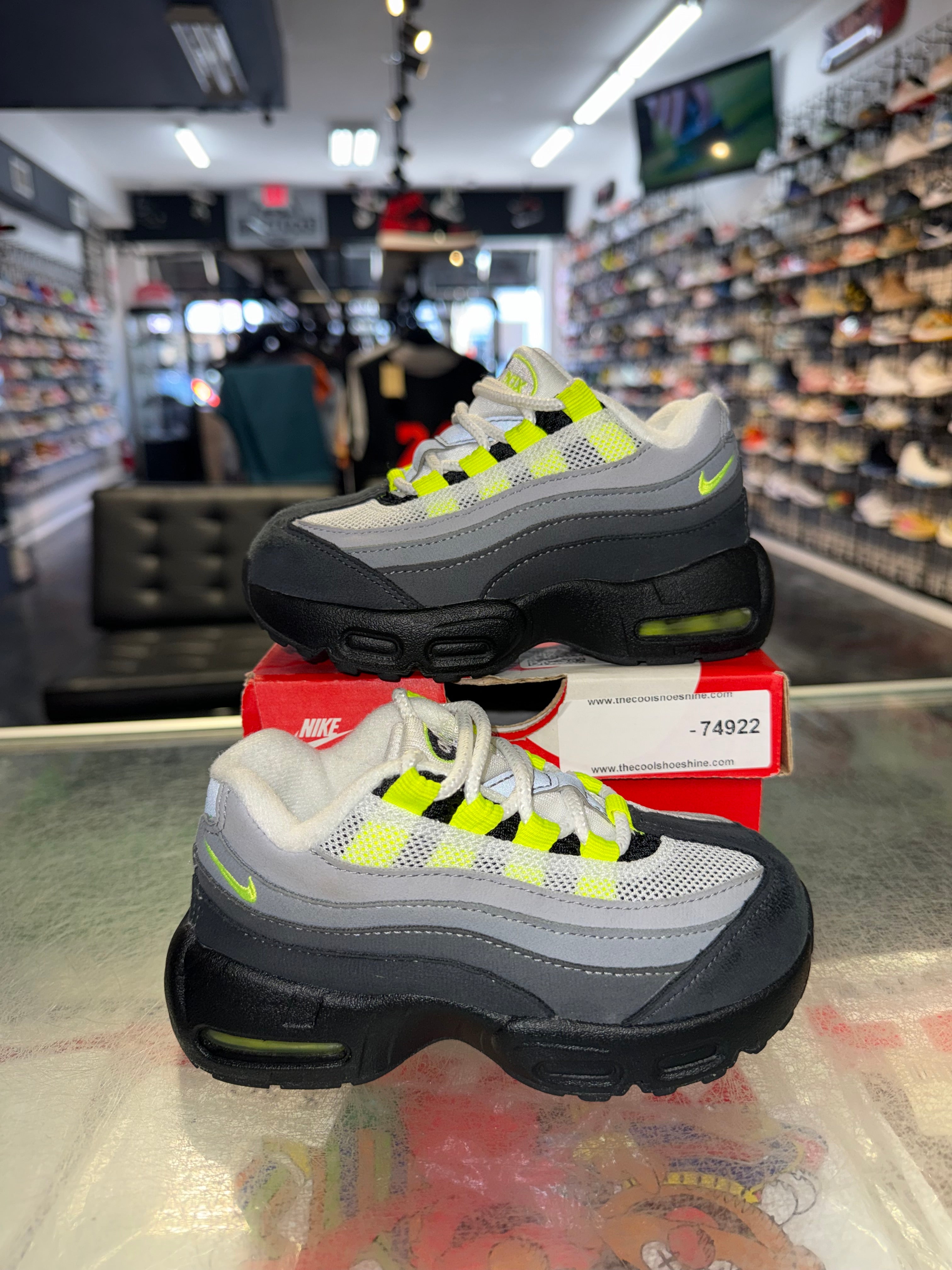 Size 9c Air Max 95 “Neon” 2020 (TD)