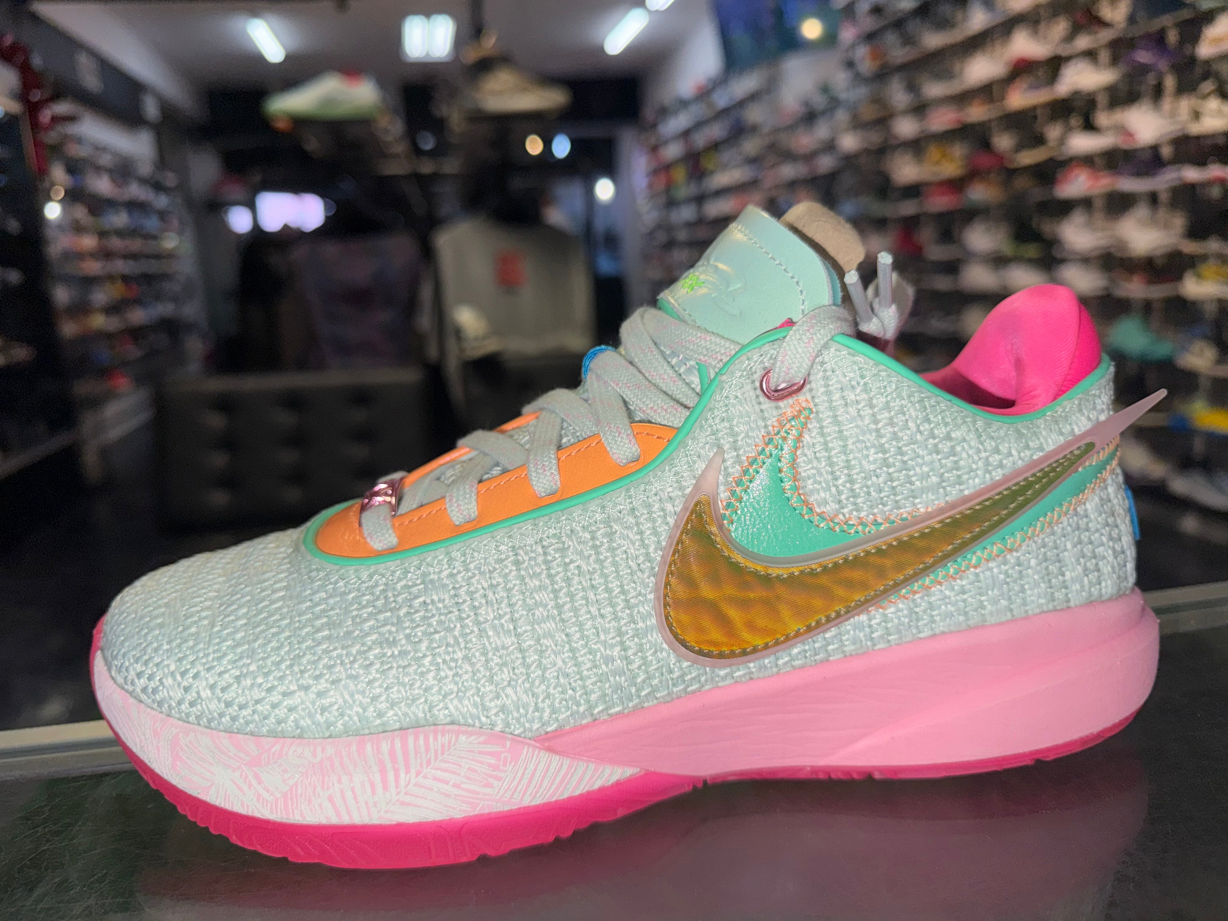 Size 9 Lebron 20 "Time Machine" Worn 1x