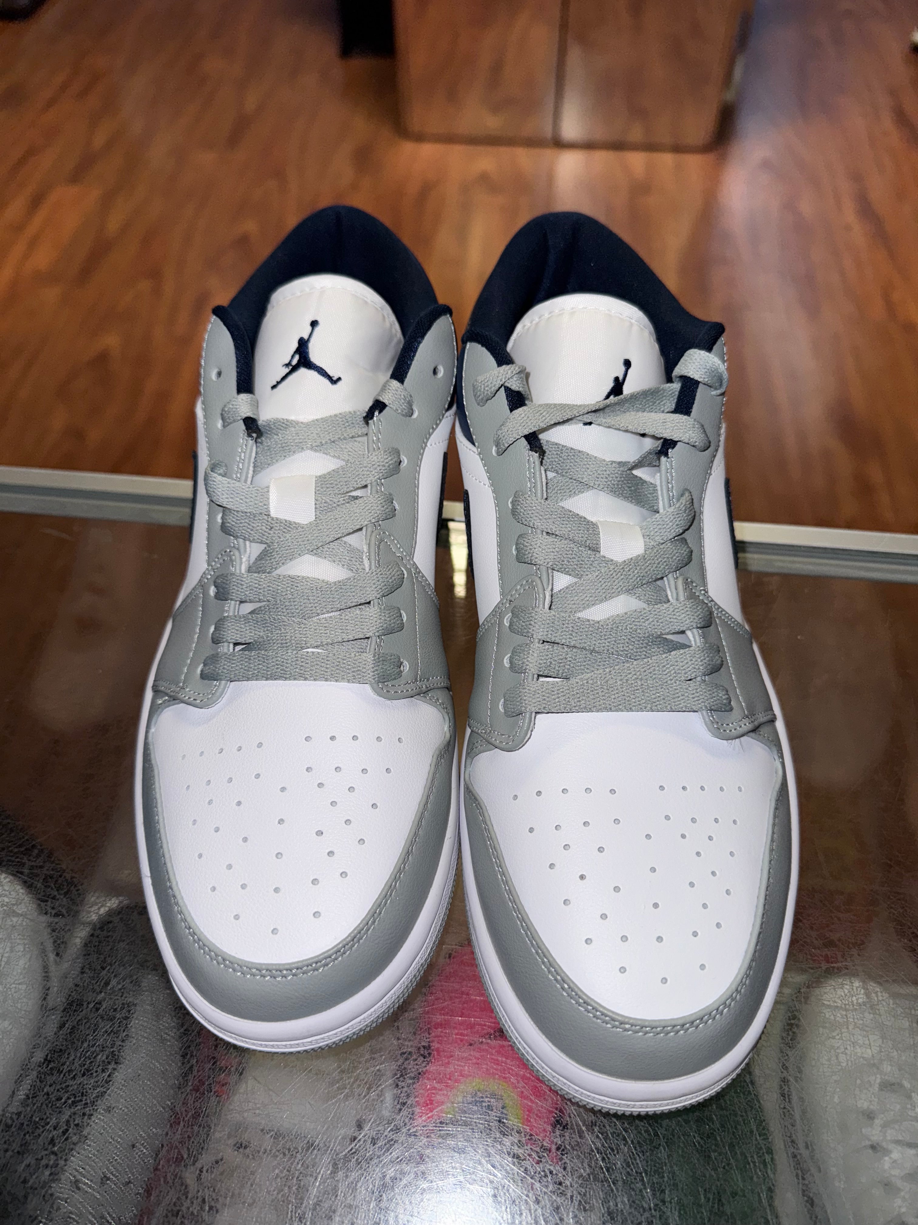 Size 10 Air Jordan 1 Low "Stealth French Blue" Brand New