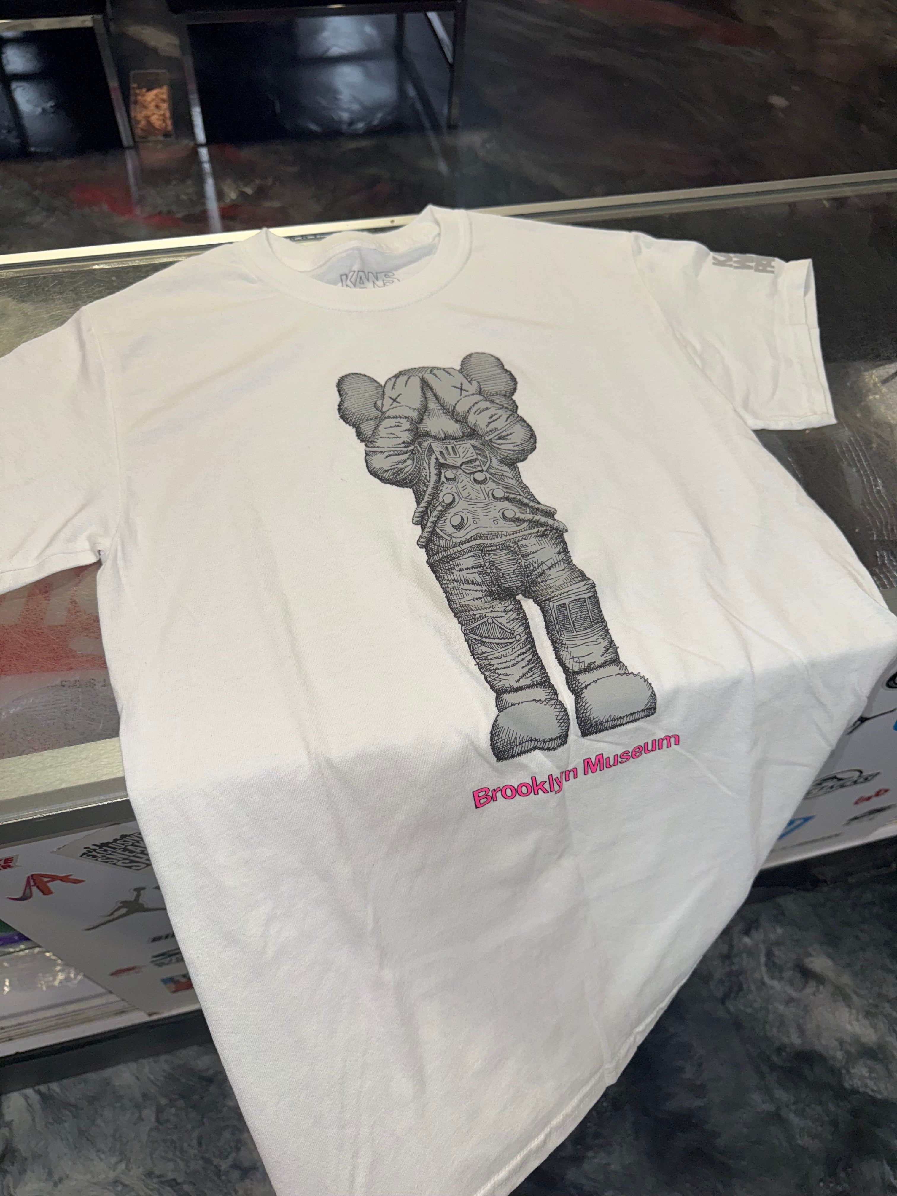 Size S Kaws Brooklyn Museum SPACE Tee “White” Brand New
