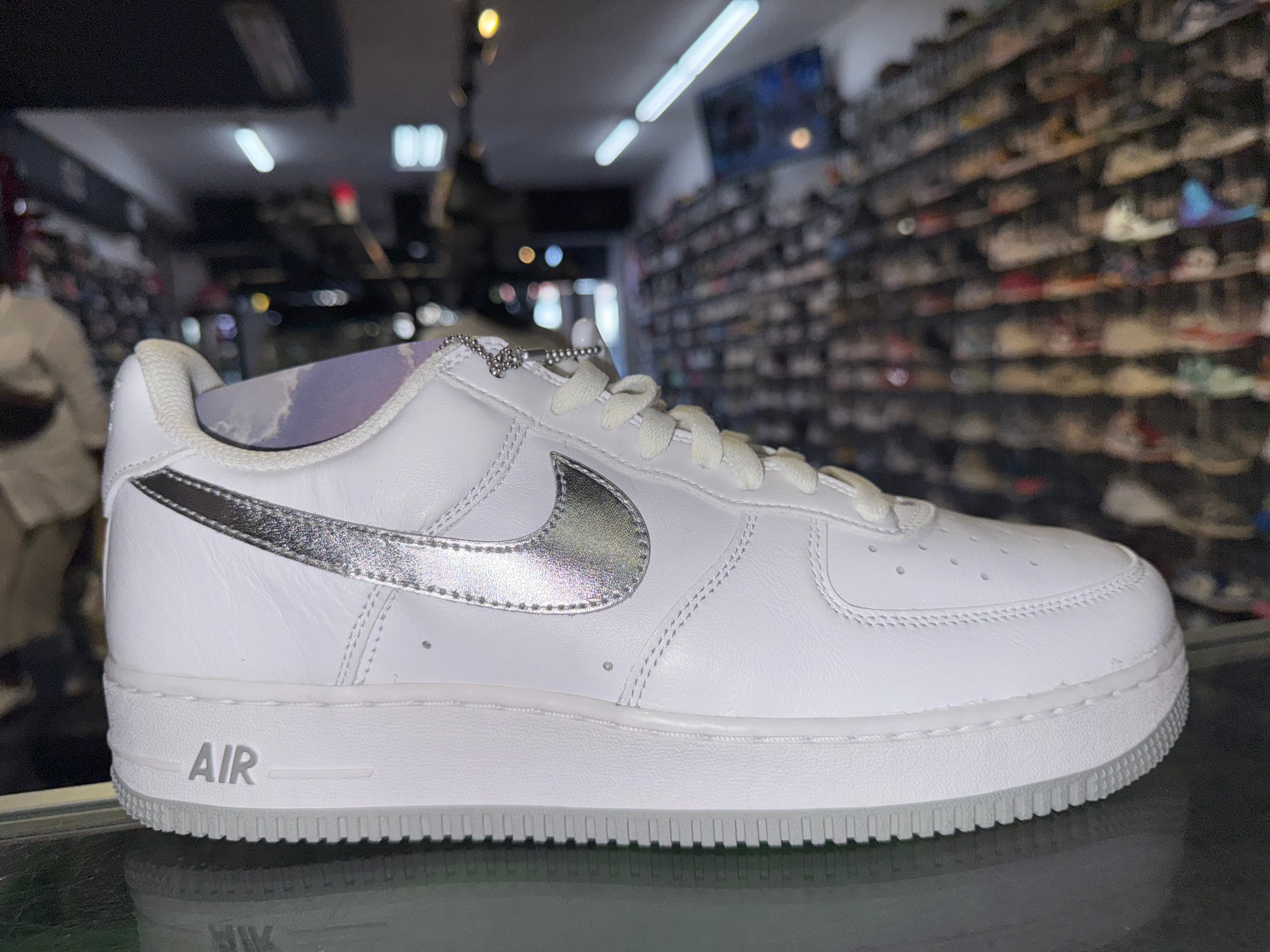 Size 11 Air Force 1 “White/Silver” Brand New