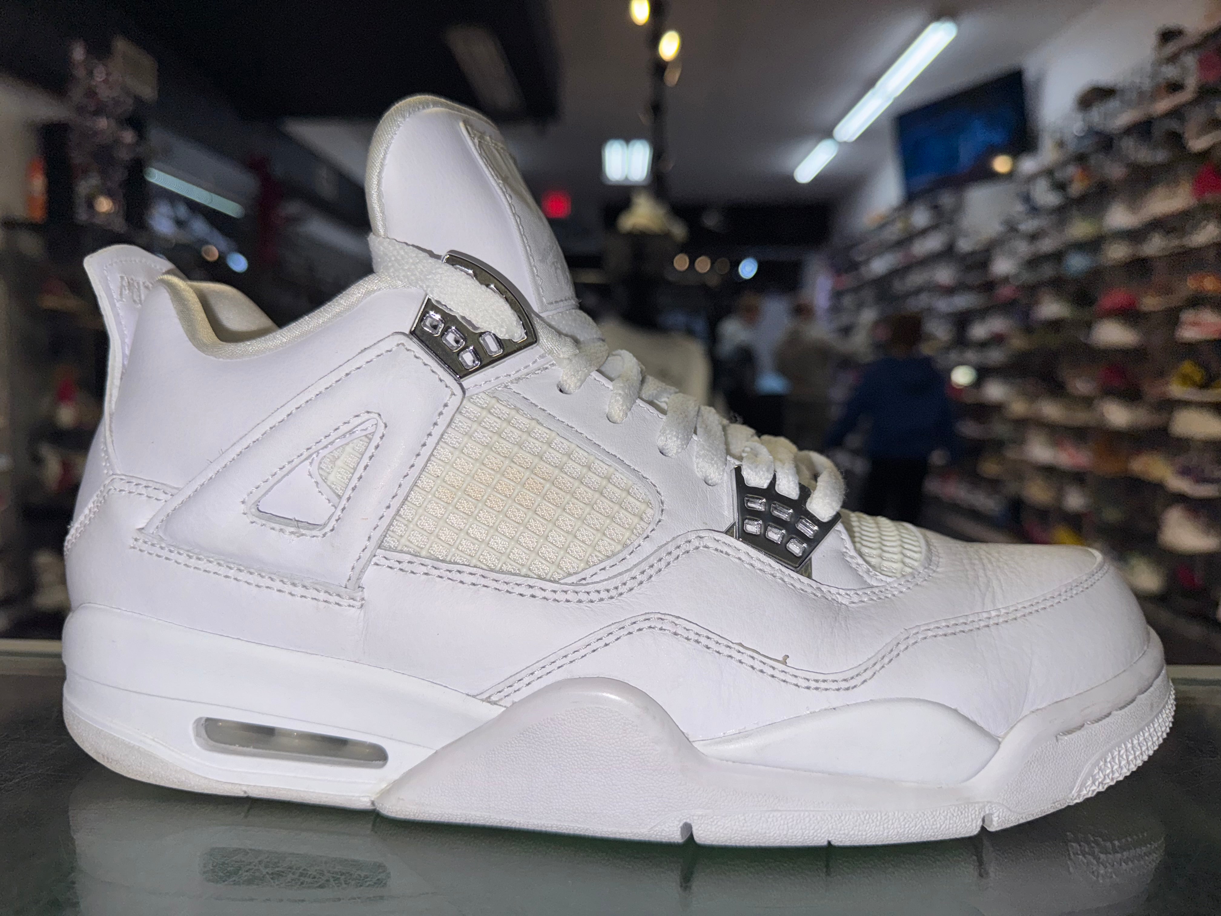 Size 10.5 Air Jordan 4 "Pure Money"
