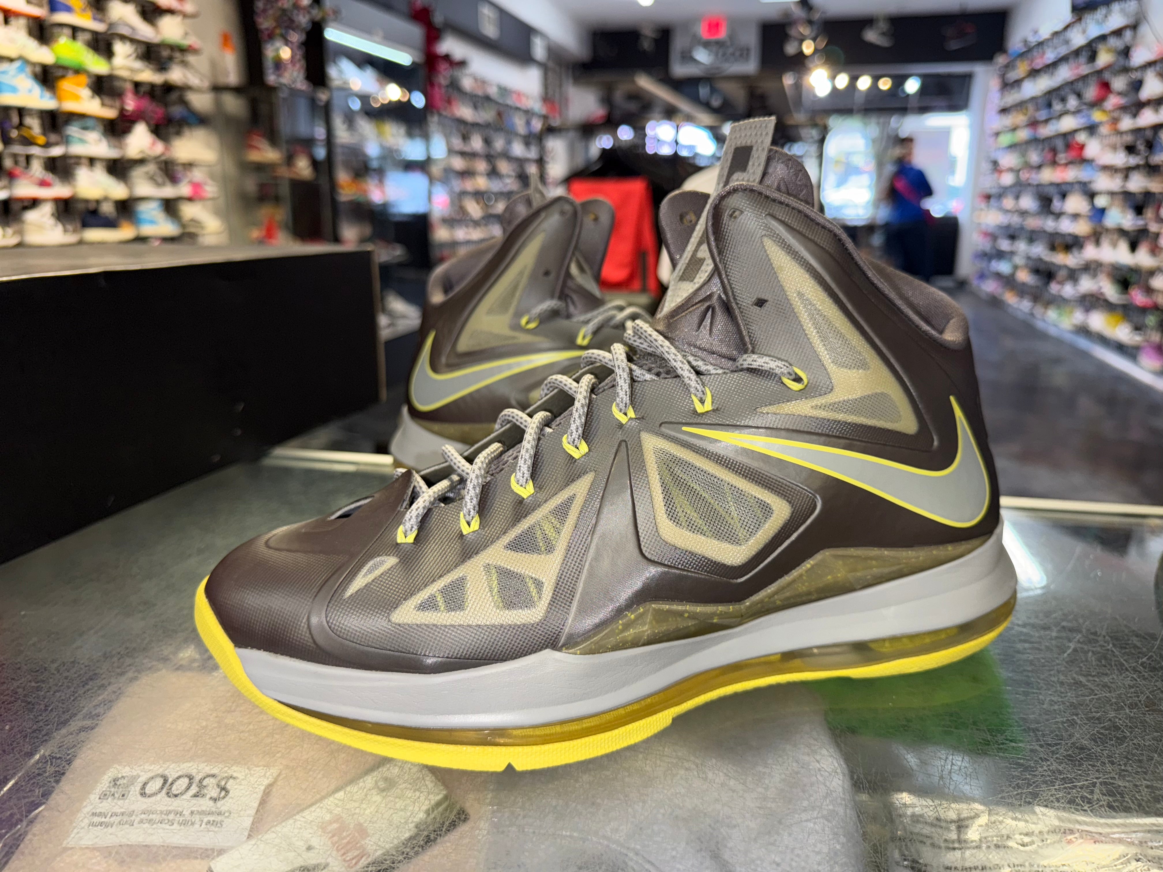 Size 11.5 Lebron 10 "Canary"