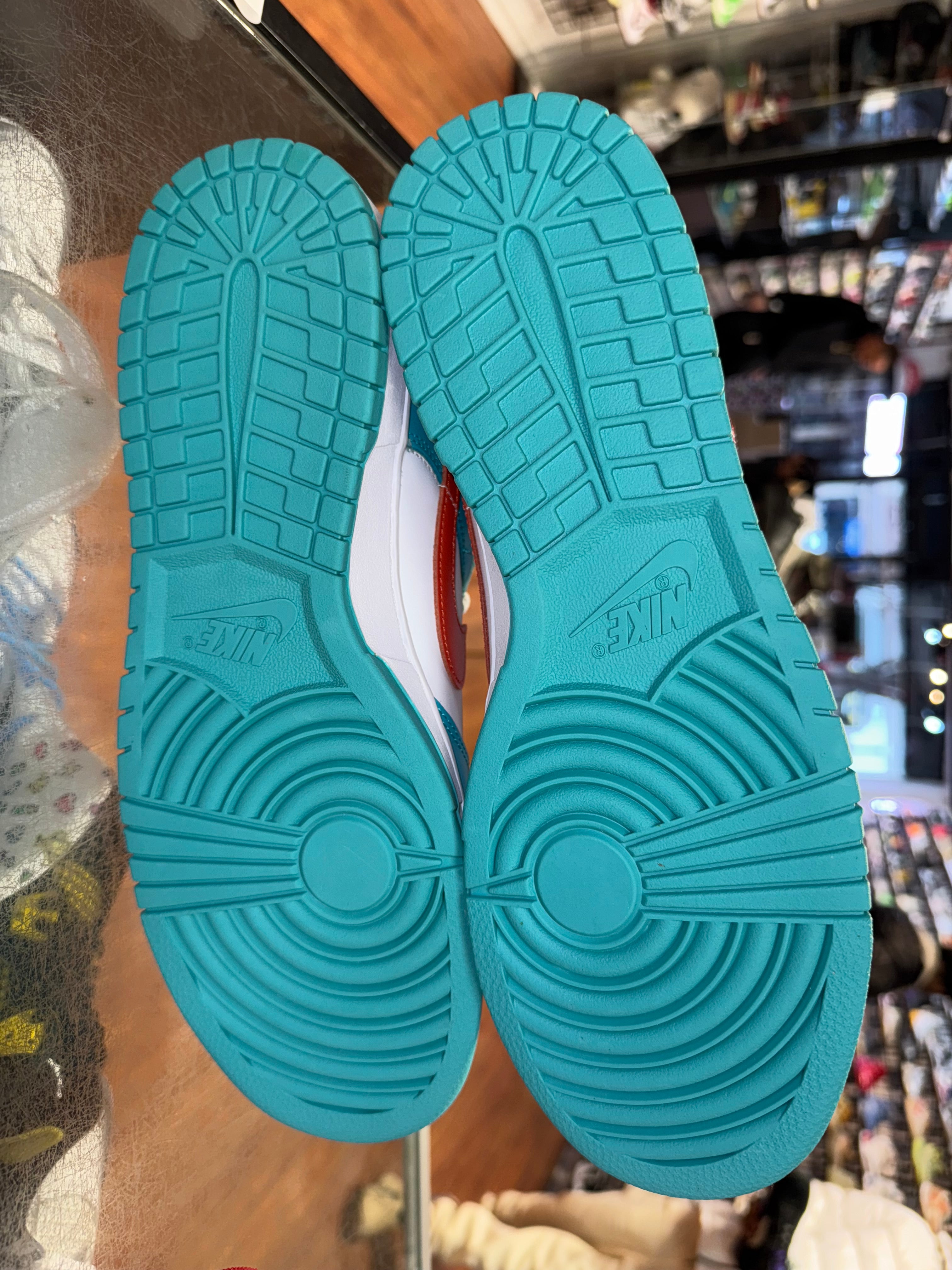 Size 9 Dunk Low “Miami Dolphins” Brand New
