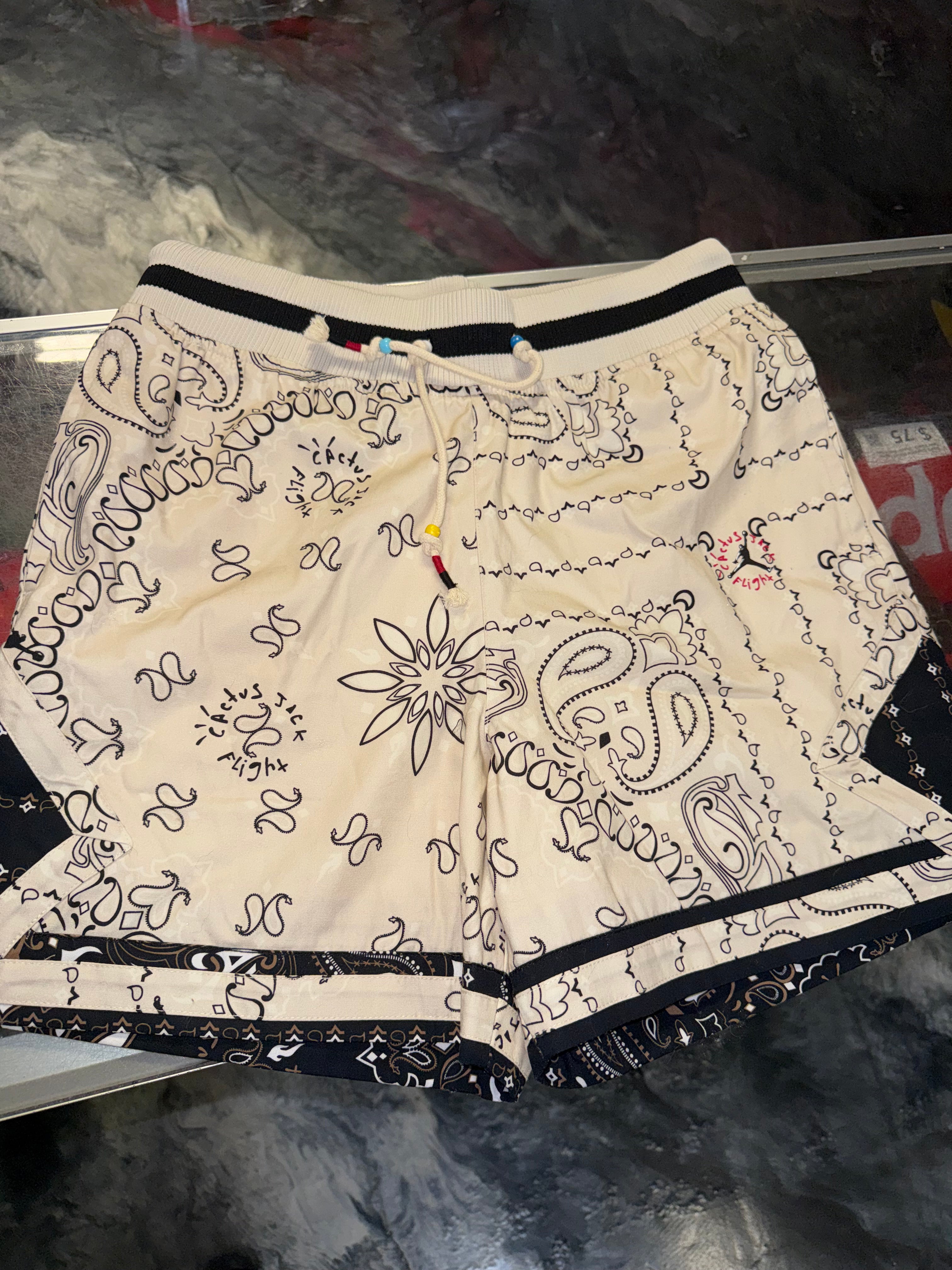 Size L Travis Scott x Air Jordan Shorts “Orewood”