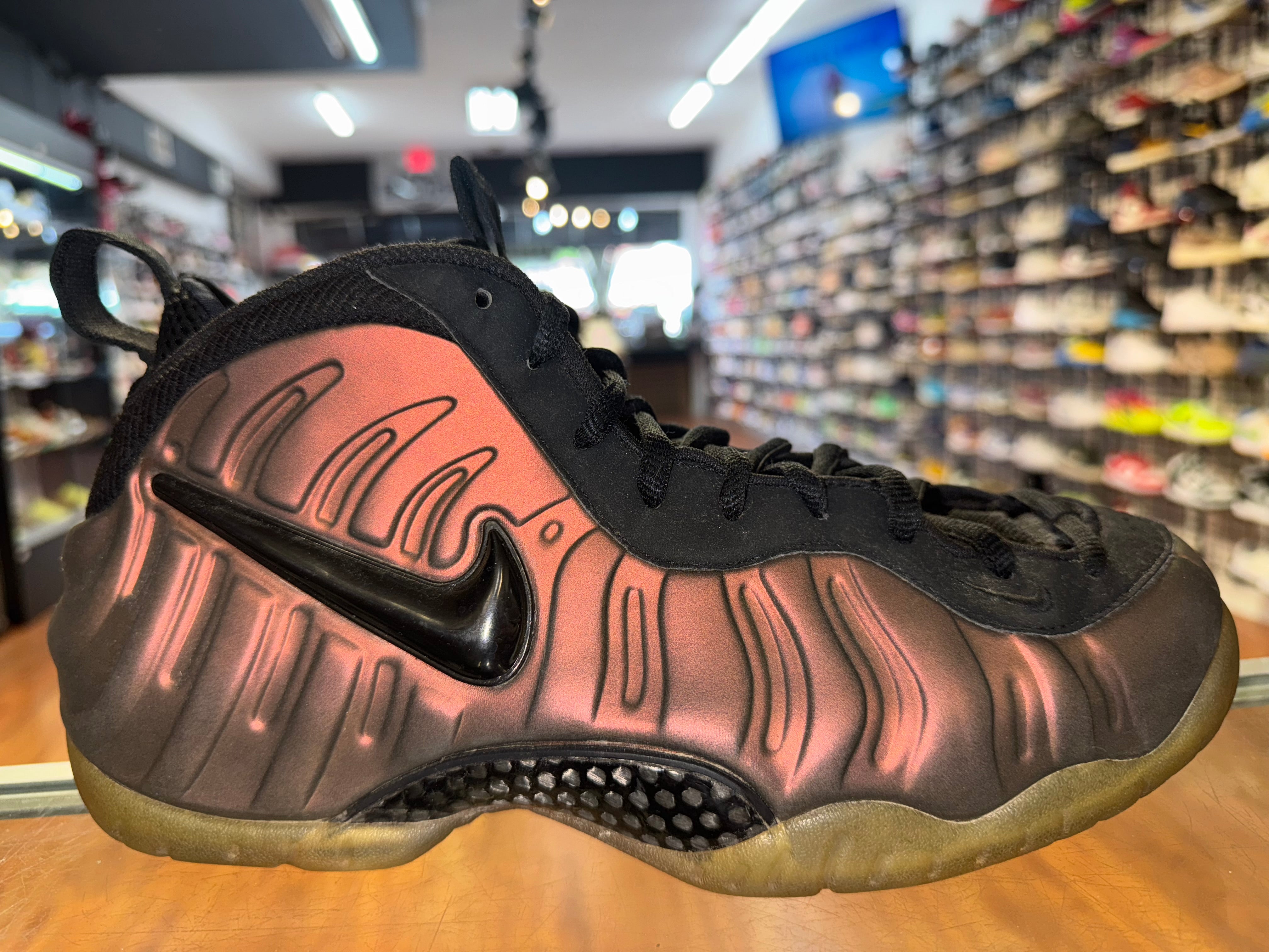 Size 9.5 Foamposite Pro "Gym Green"