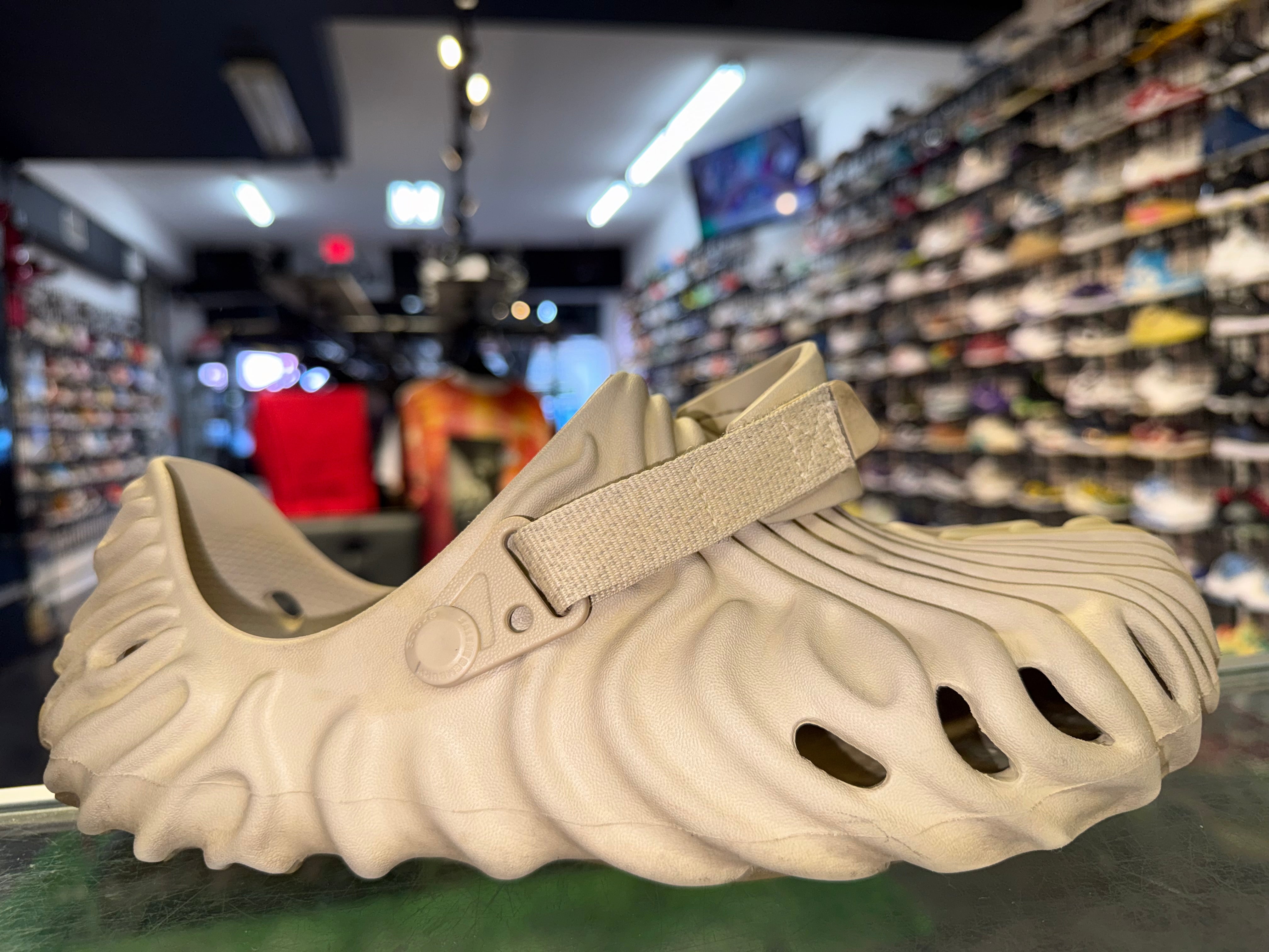 Size 9 Salehe Bembury Crocs "Horchata"