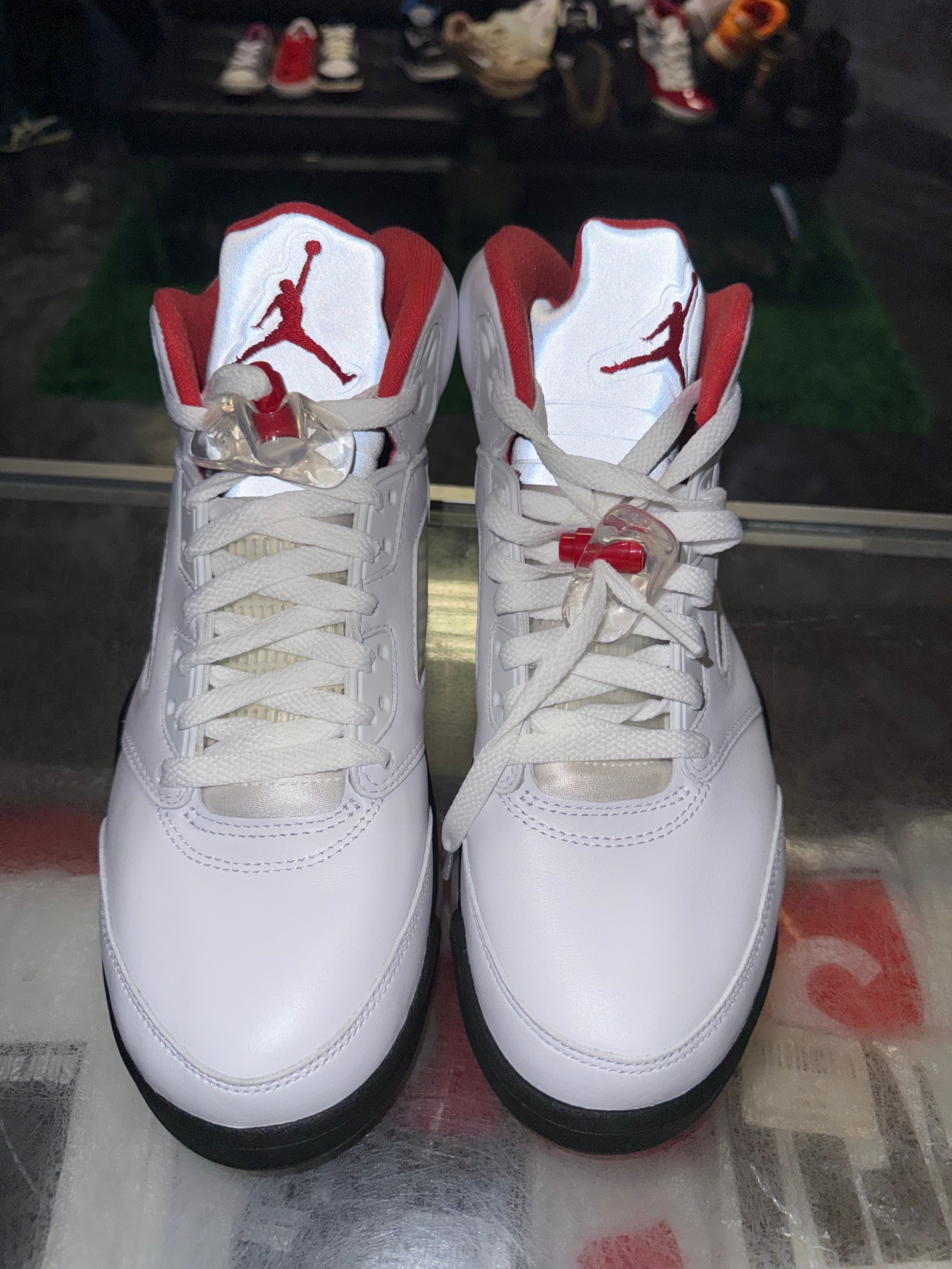 Size 8 Air Jordan 5 "Fire Red" 2020 Brand New