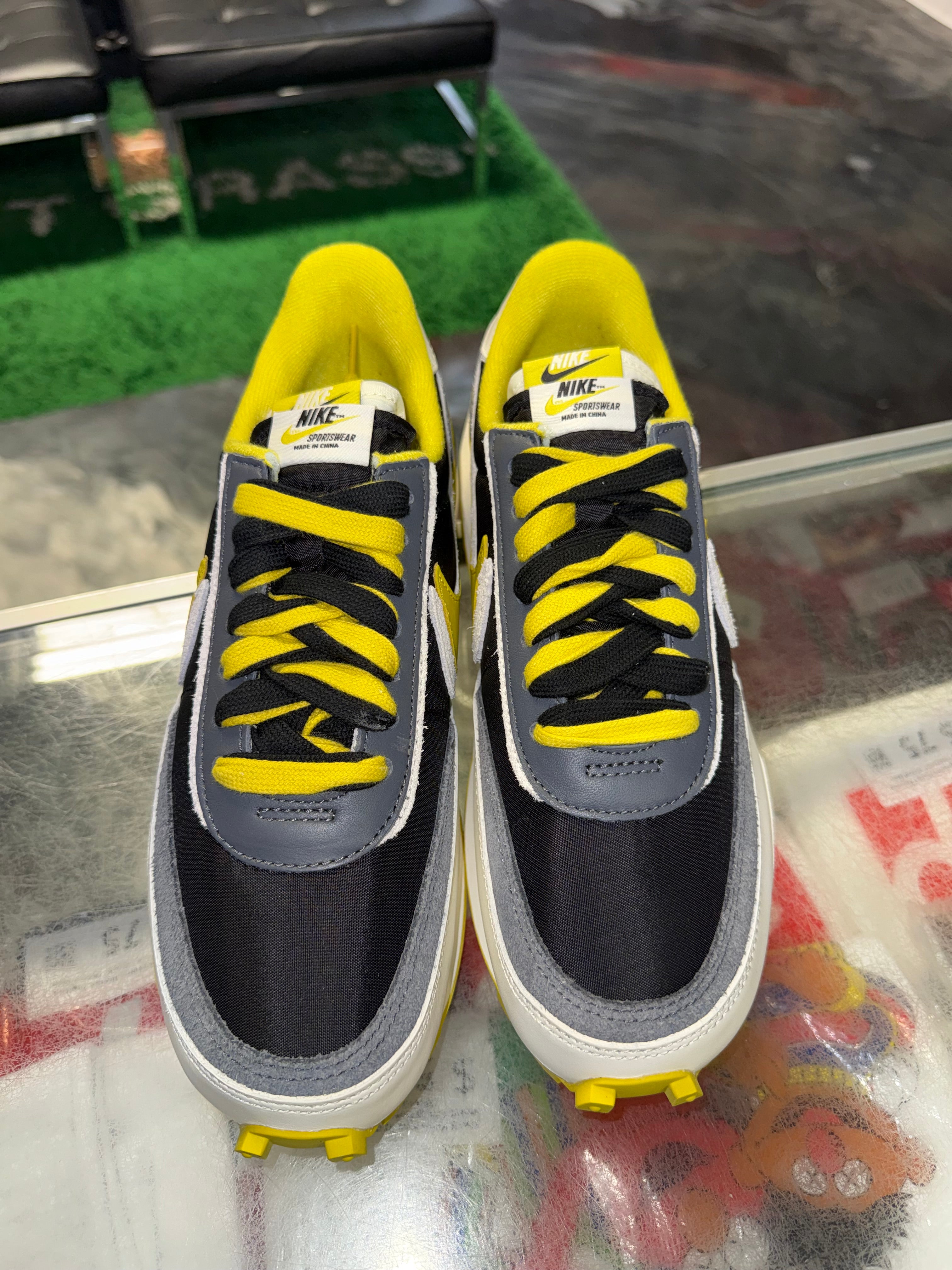 Size 8.5 Nike LD Waffle Sacai Undercover “Citron” Brand New