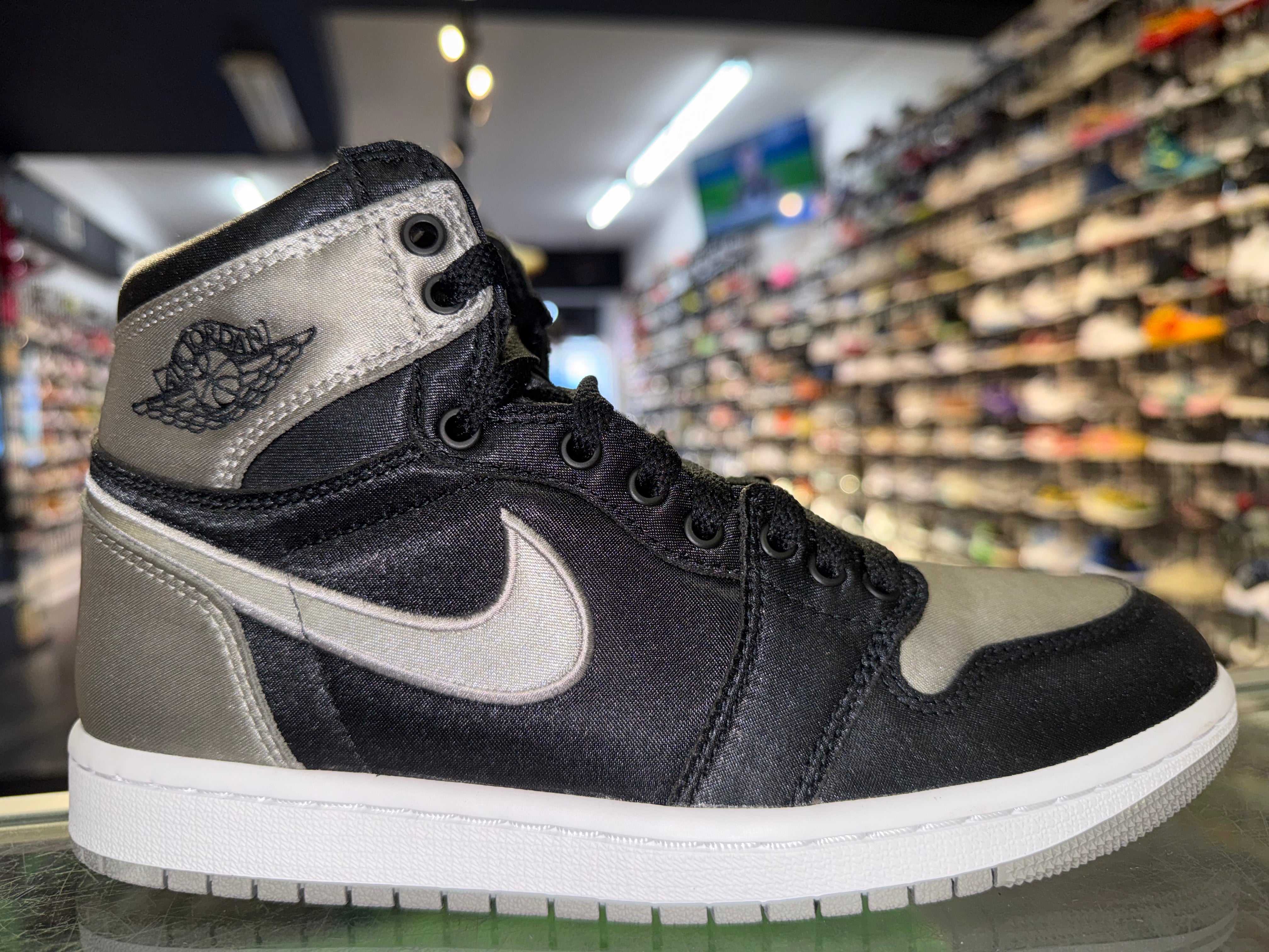 Size 5.5 (7W) Air Jordan 1 “Satin Shadow”