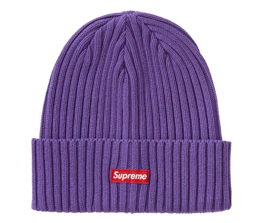 Size OS Supreme Overdyed Beanie (SS19) “Purple” Brand New