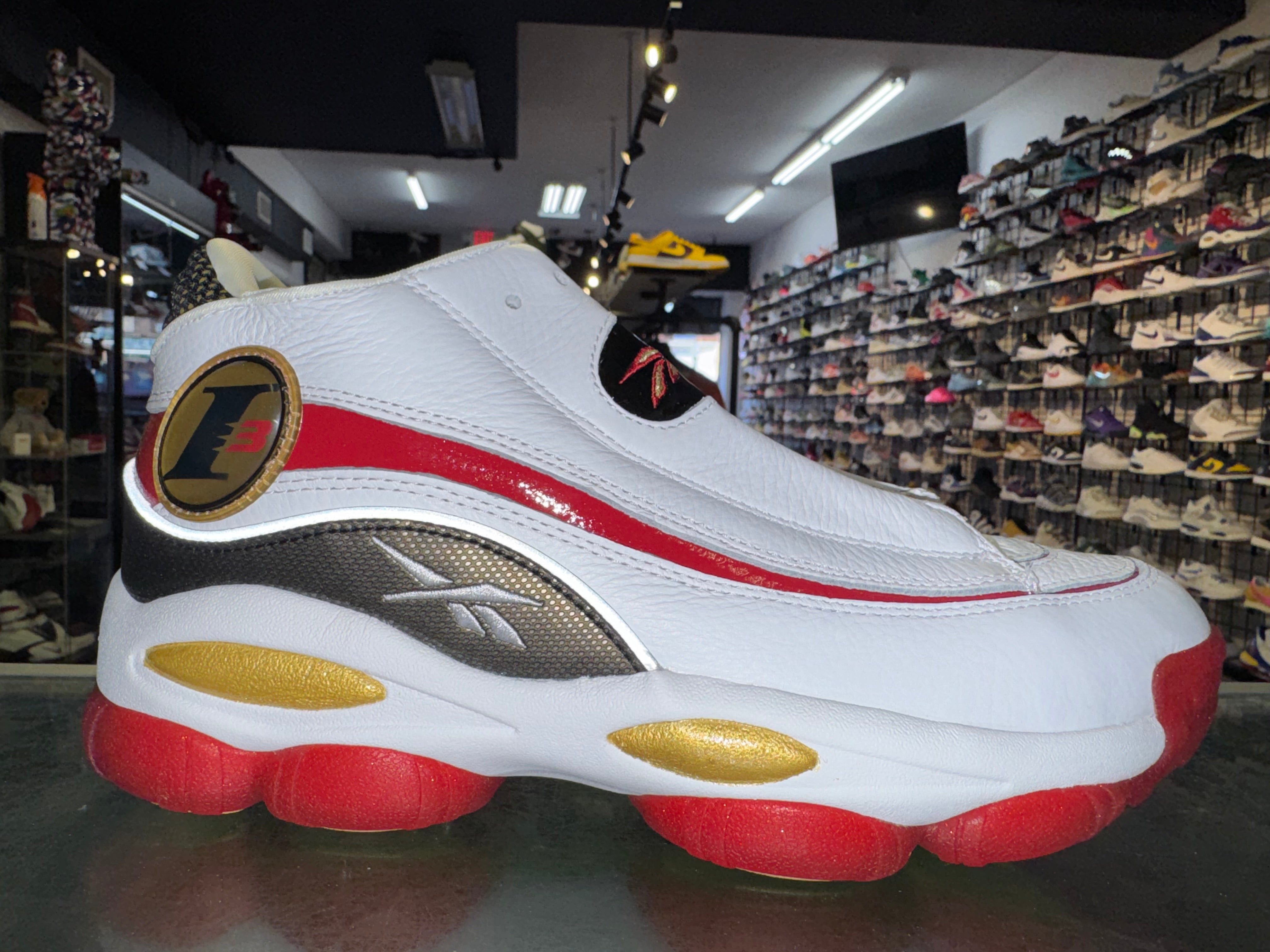 Size 9 Reebok The Answer DMX OG "White Red" Brand New