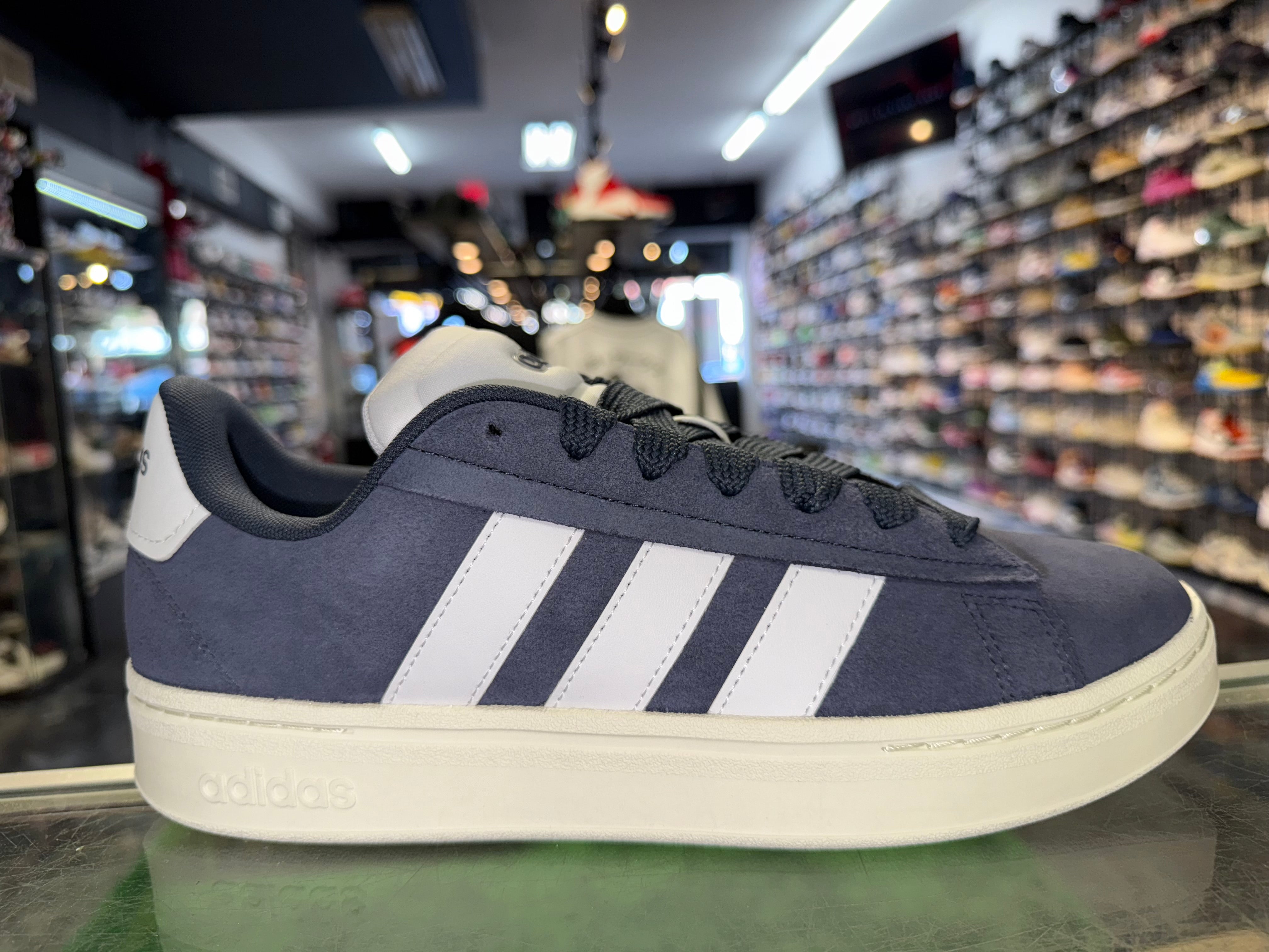 Size 8.5 Adidas Grand Court “Navy White” Brand New