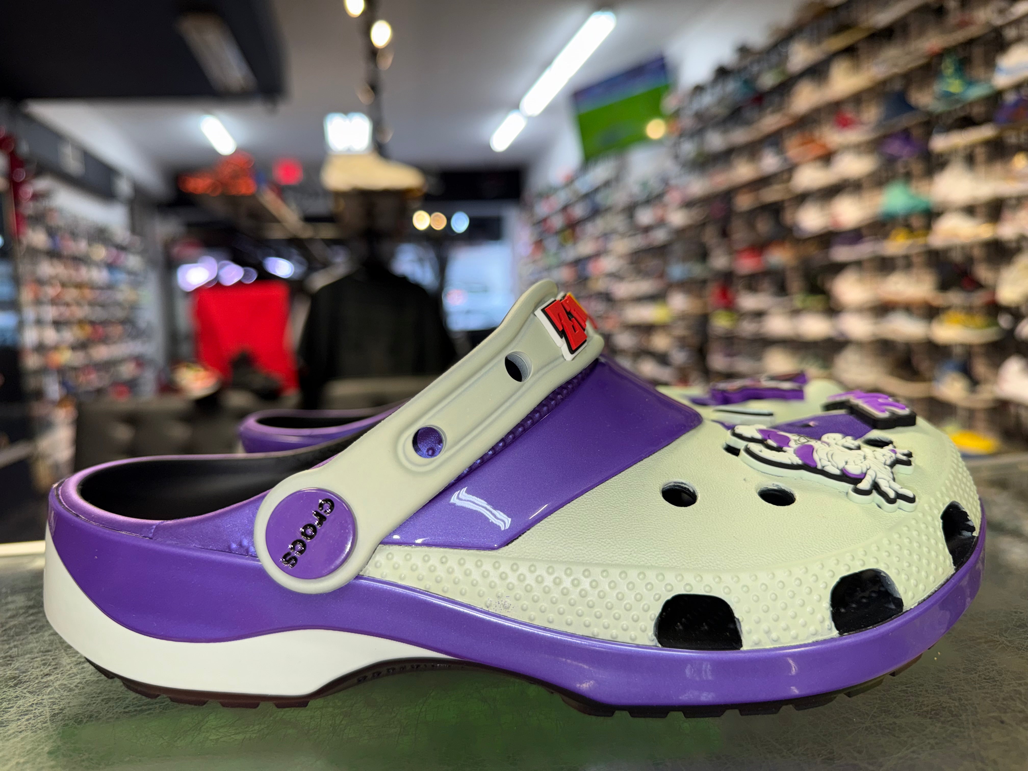 Size 5 Crocs x Dragon Ball Z Classic Clog “Frieza” Brand New