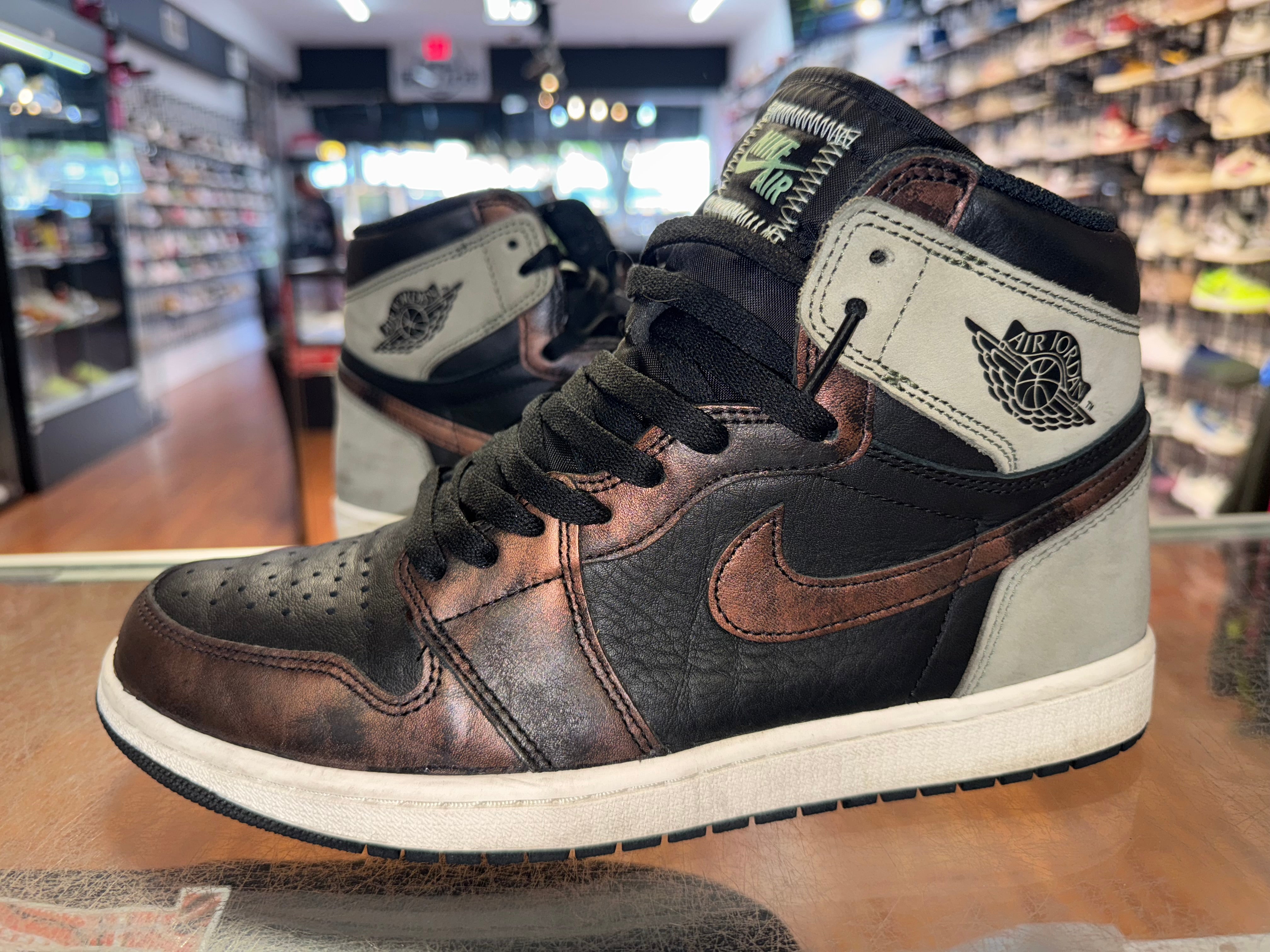 Size 11 Air Jordan 1 "Light Army Rust Shadow Patina"