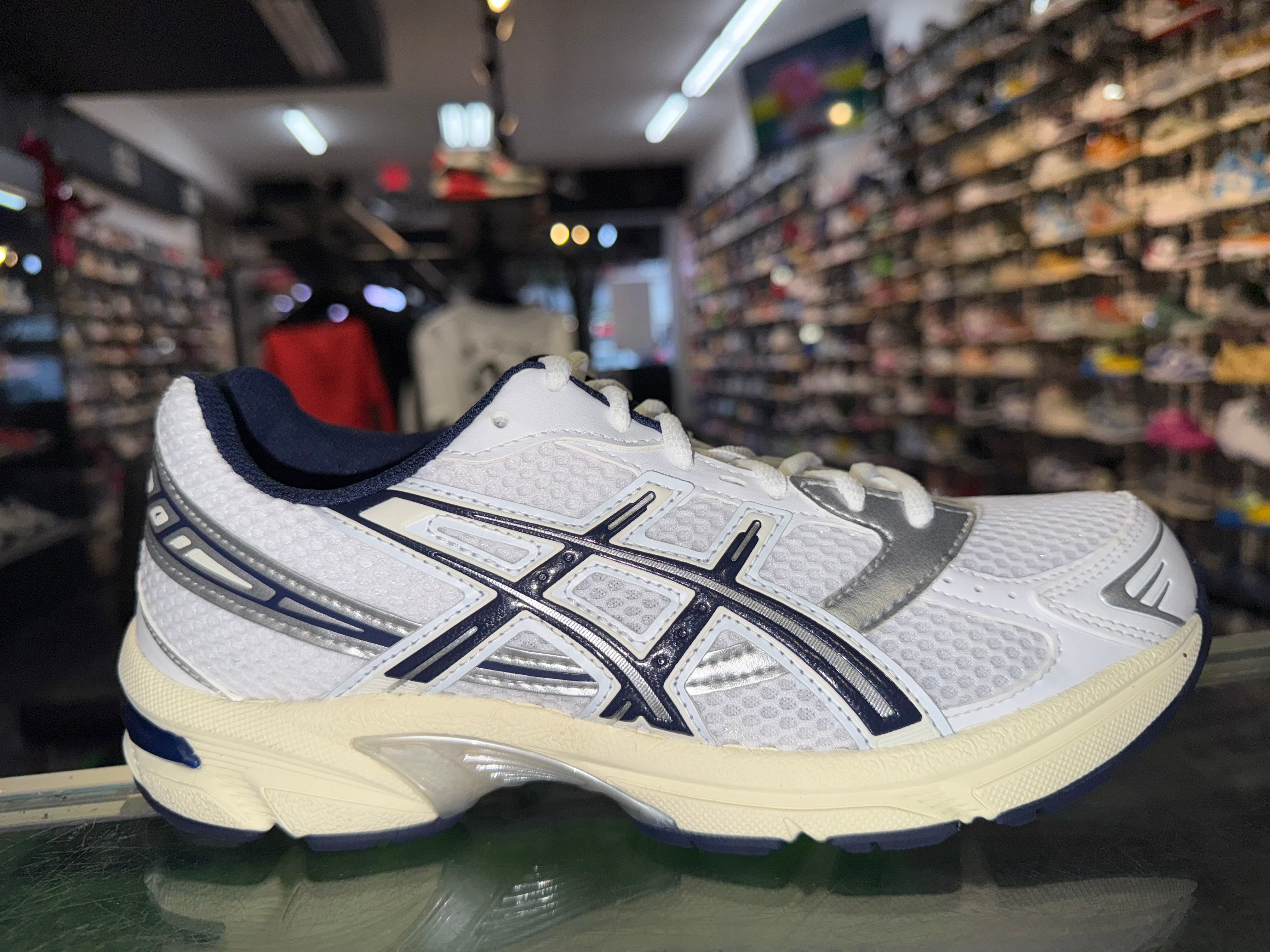 Size 7 (8.5W) Asics Gel-1130 "White Midnight"