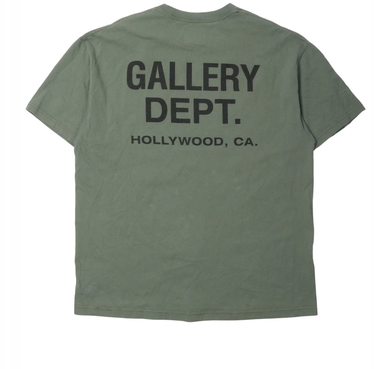 Size XS Gallery Dept Souvenir Tee “Army Green”
