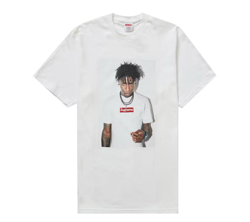 Size L Supreme NBA Youngboy Photo Tee “White” Brand New