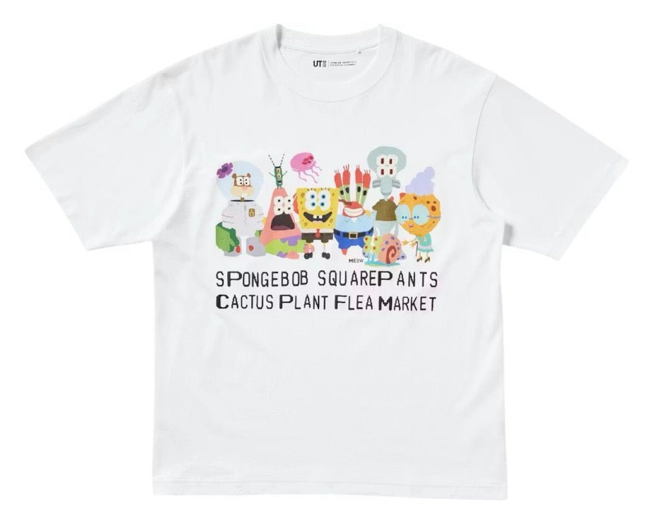 Size M CPFM x Uniqlo SpongeBob Tee “White”