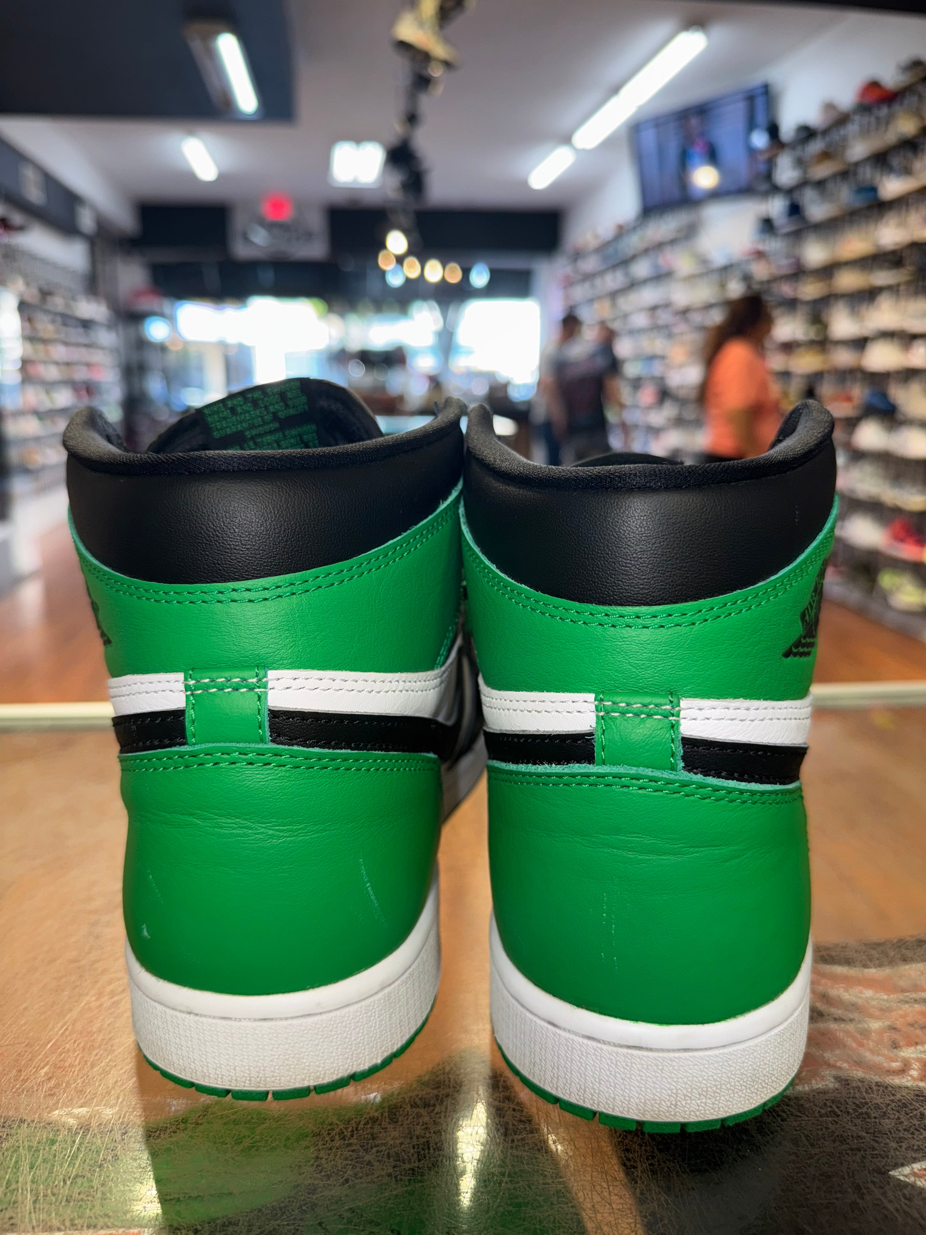 Size 10.5 Air Jordan 1 "Lucky Green"