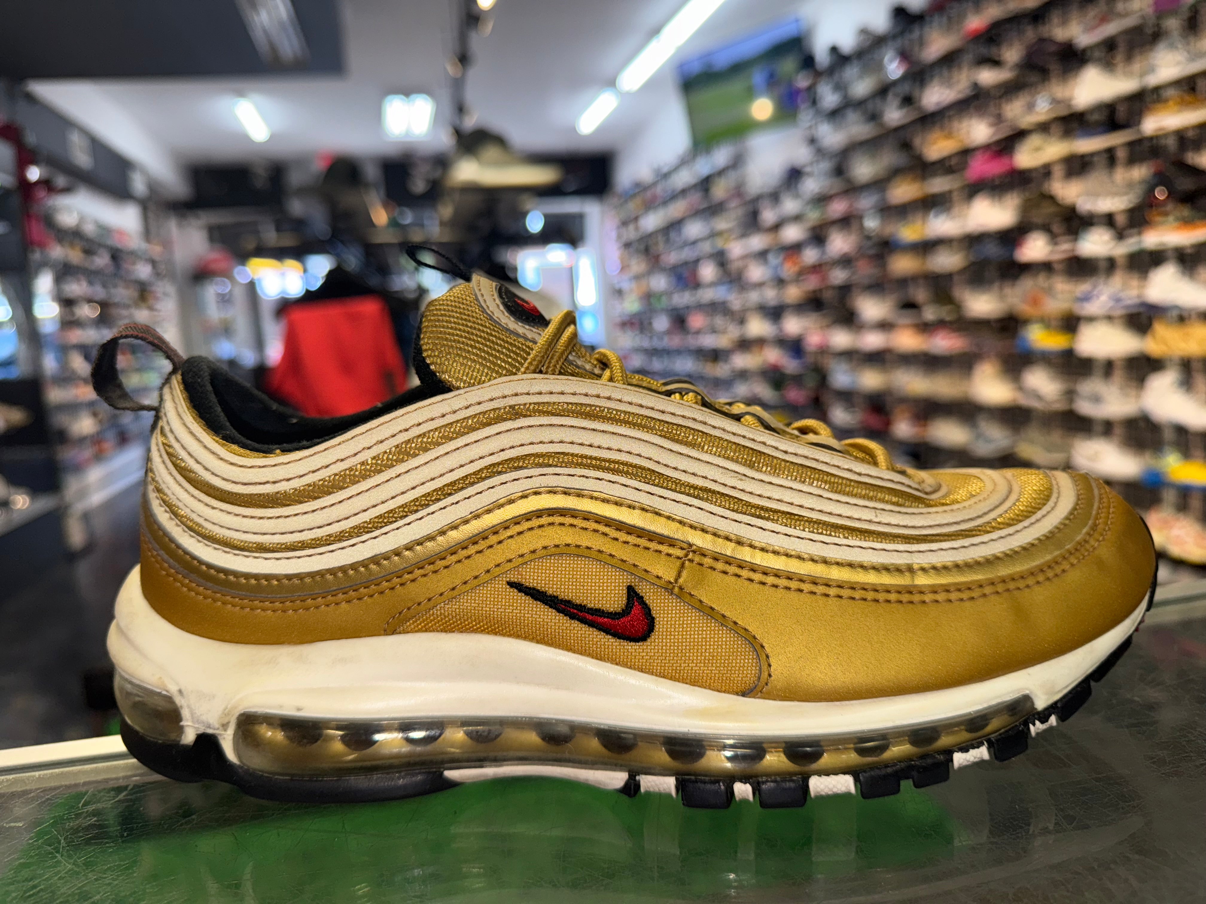 Size 9.5 Air Max 97 “Golden Bullet”