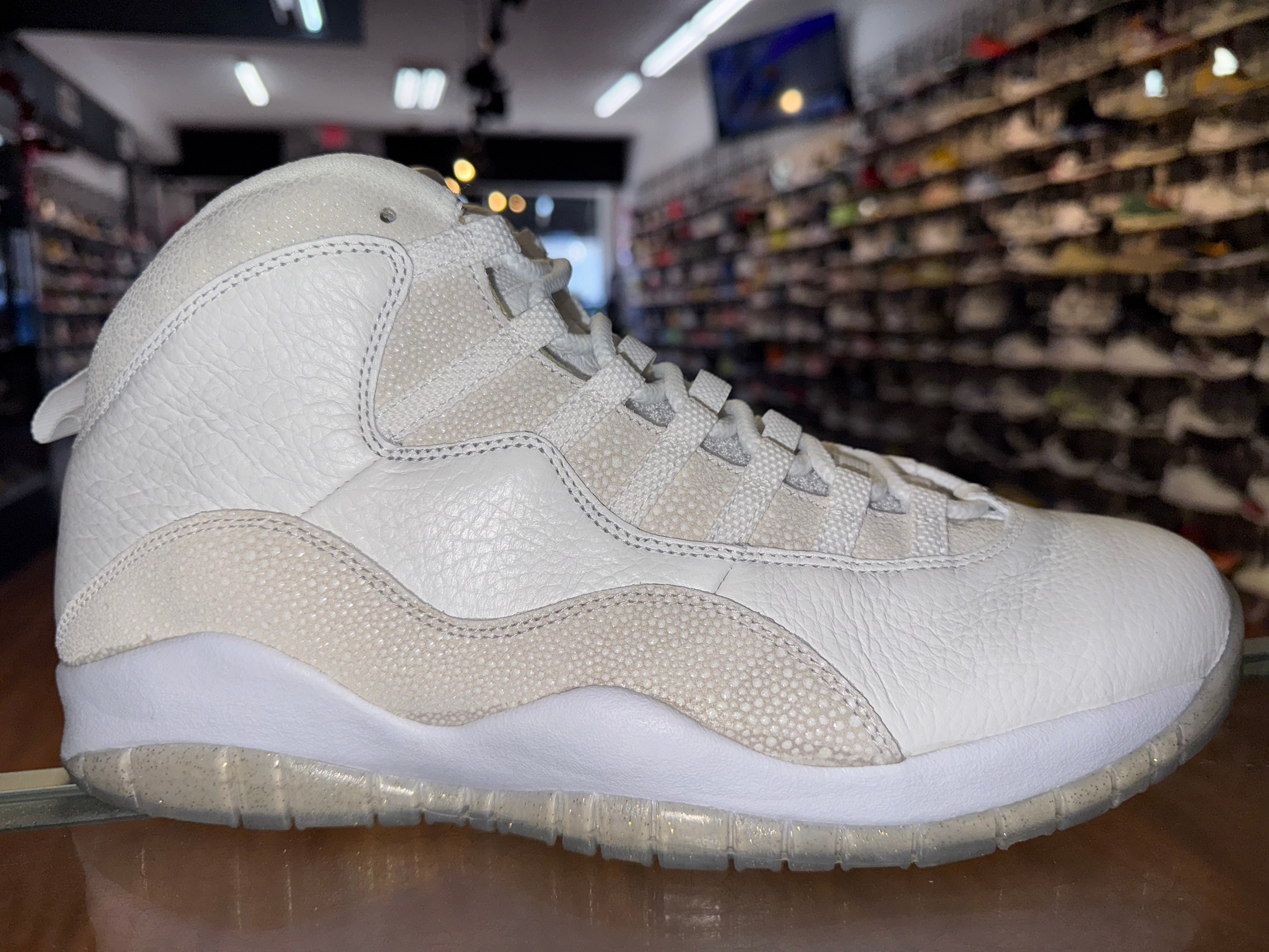 Size 12 Air Jordan 10 OVO “White” Brand New