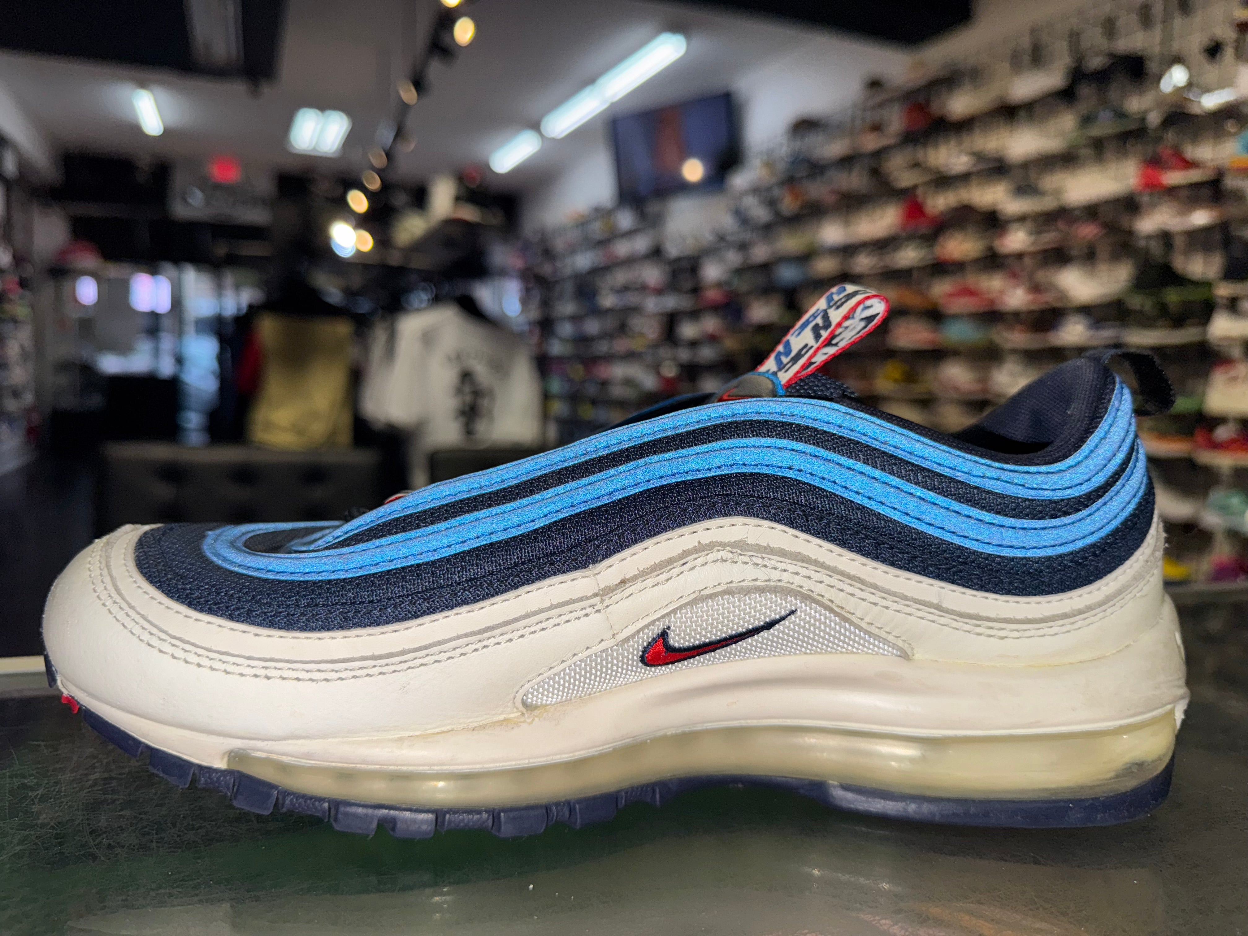 Size 8.5 Air Max 97 "Obsidian White"