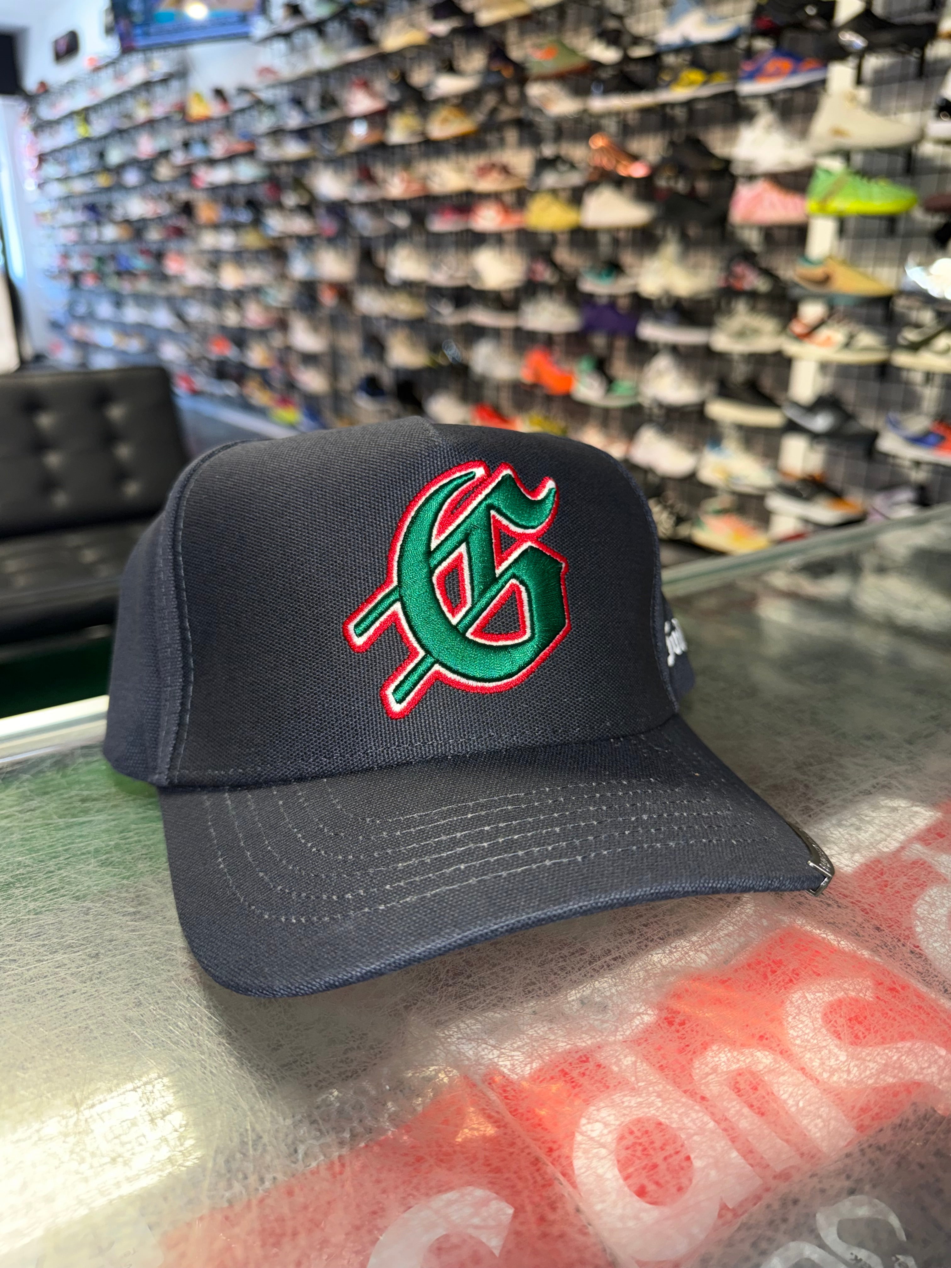 Size OS Godspeed SnapBack Hat “Dark Grey/Green” Brand New – Direct