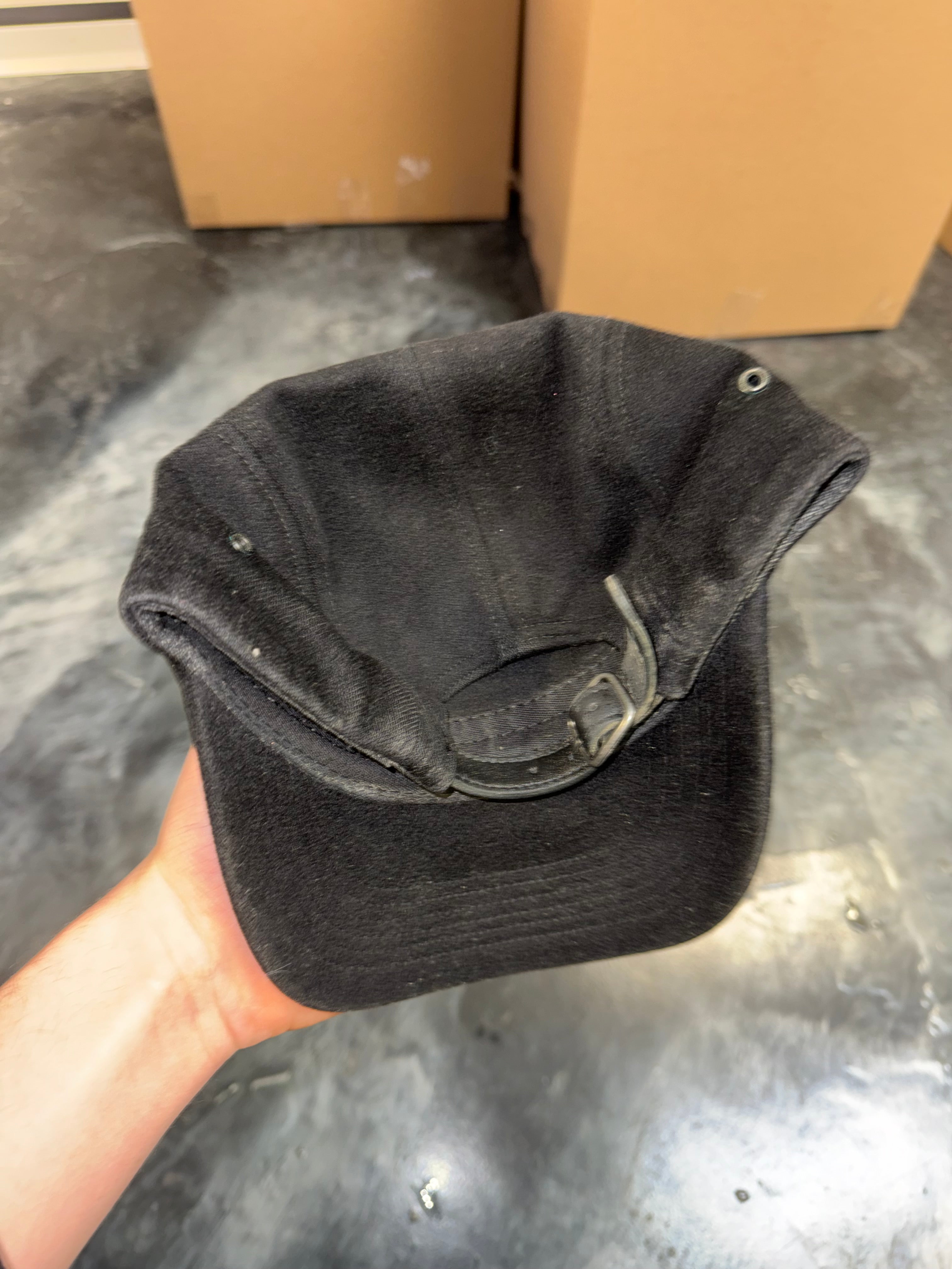 Size OS Supreme Wool Camp Hat “Black” – Direct Kicks