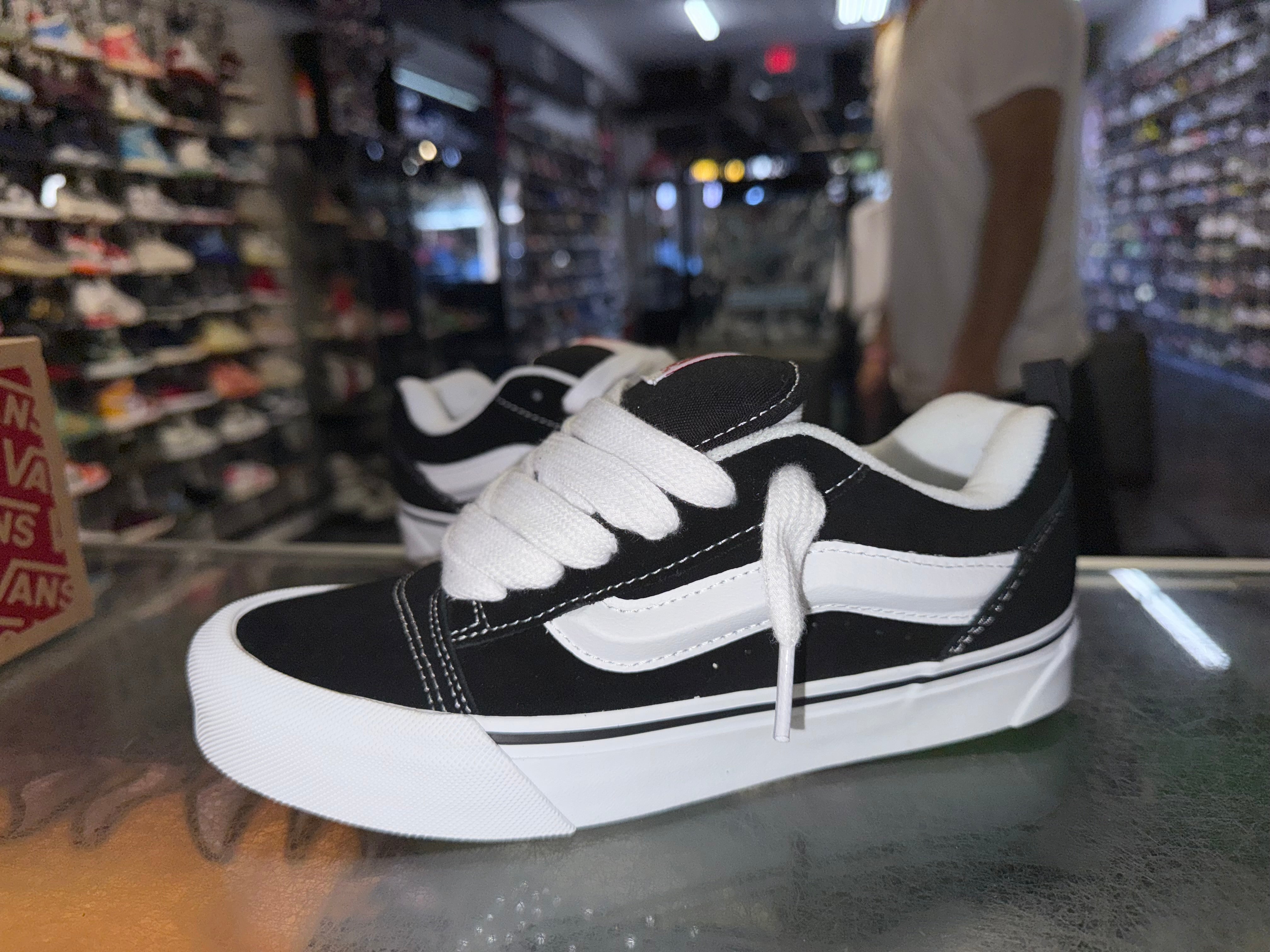 Size 5.5 Vans Knu Skool “Black/White”