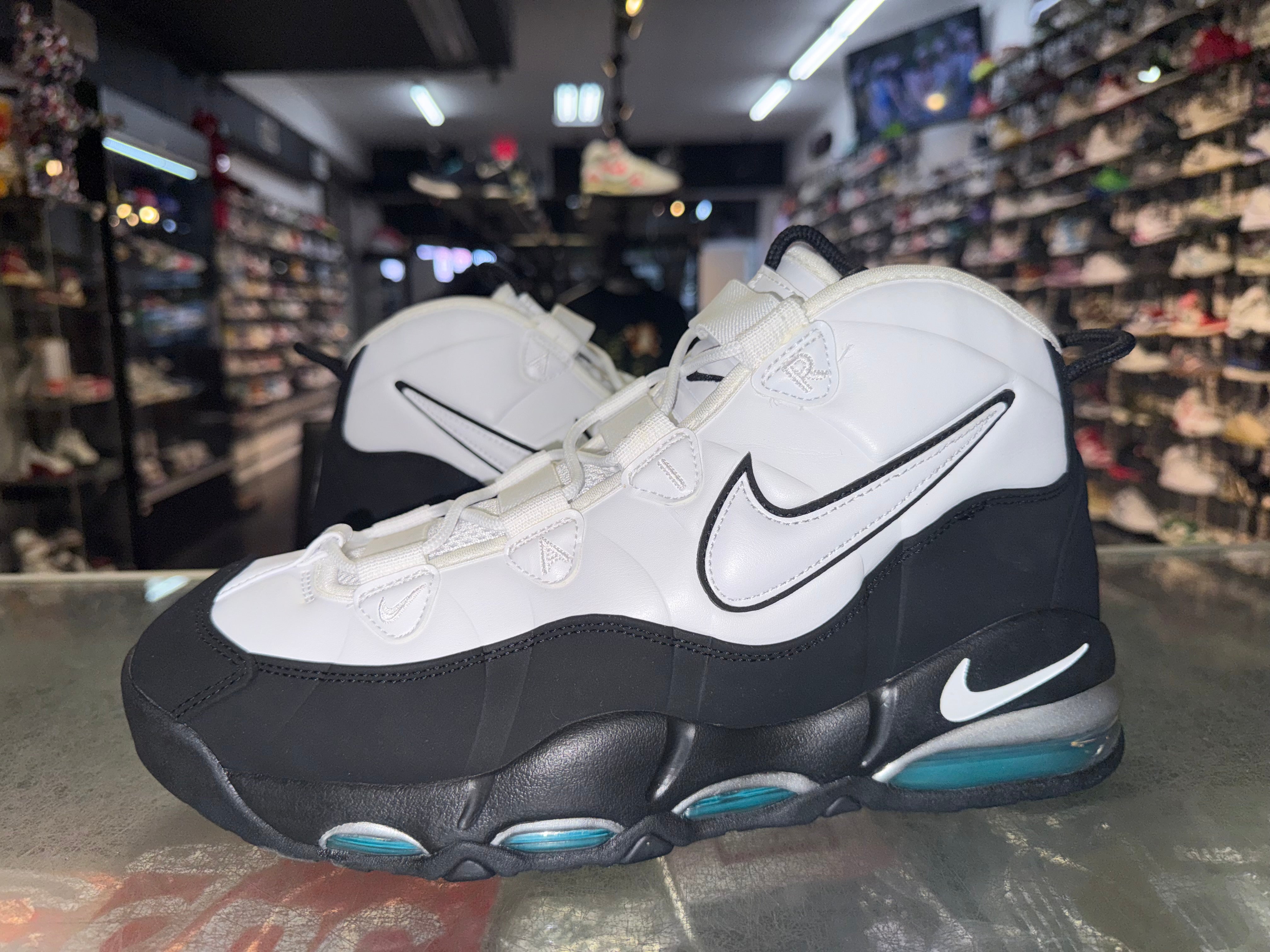 Size 13 Air Max Uptempo 95 “White Black Teal”