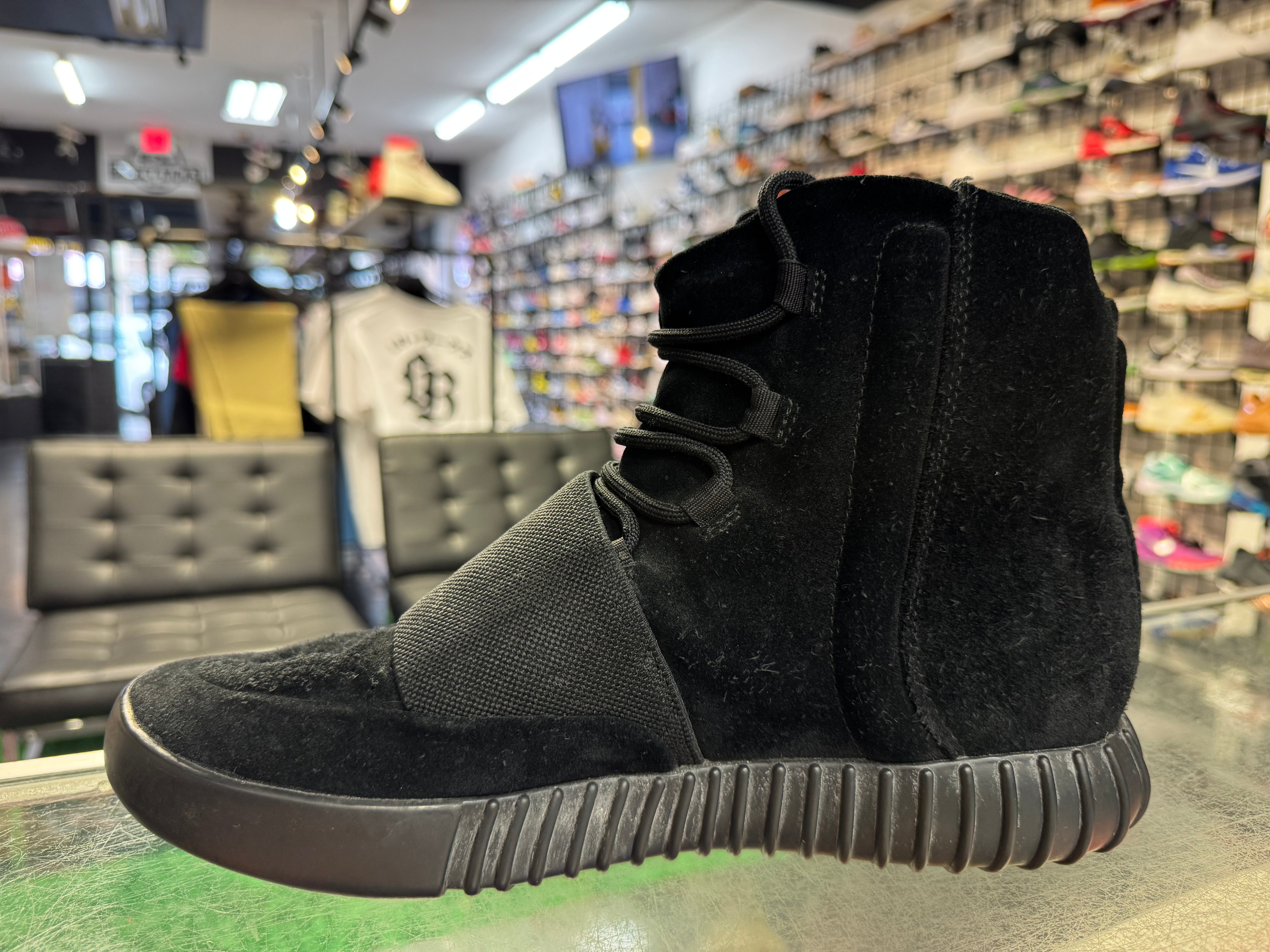 Size 10 Yeezy Boost 750 "Black"