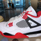 Size 10 Air Jordan 4 “Fire Red” (Mall)
