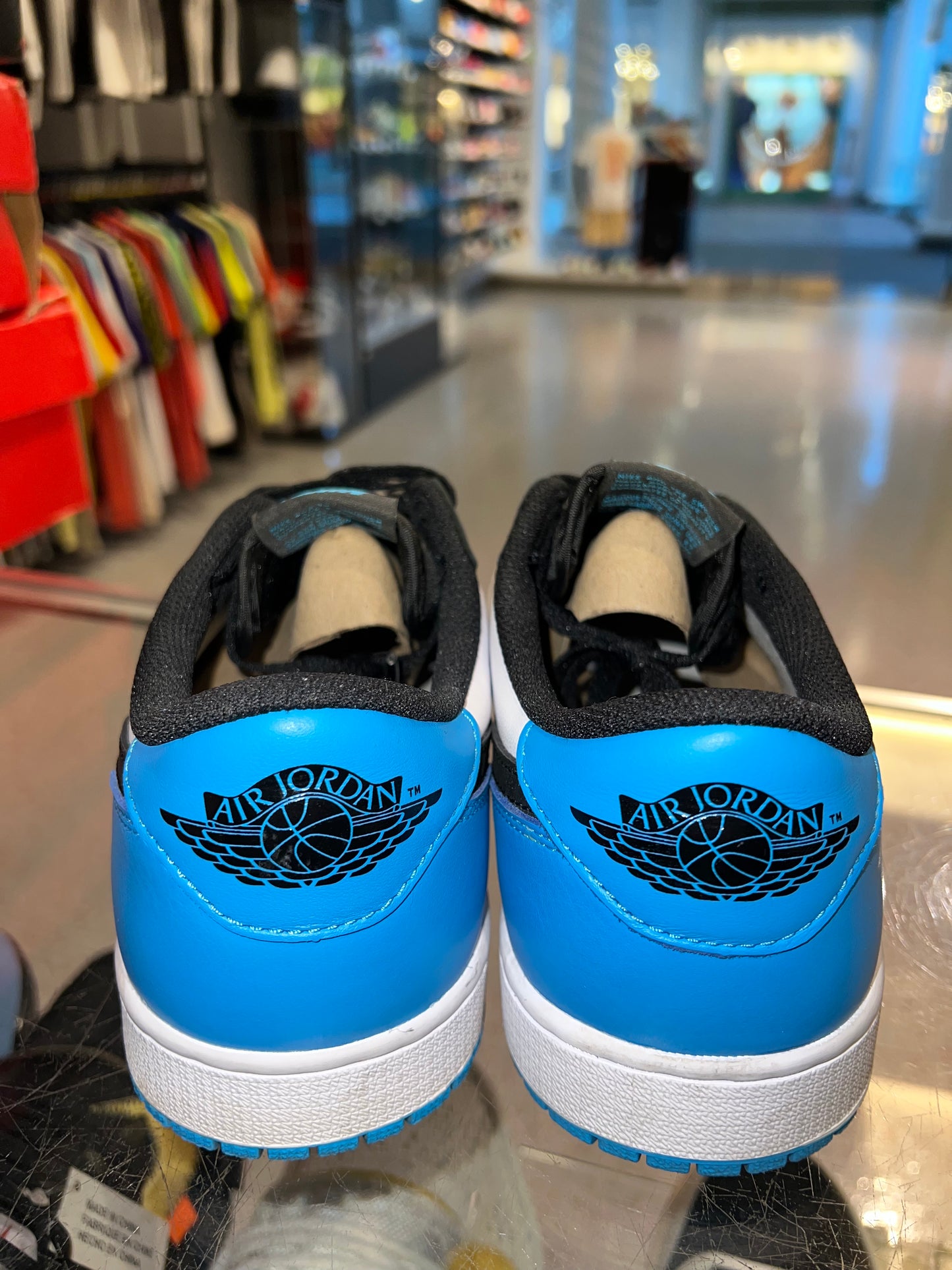 Size 10.5 Air Jordan 1 Low “Powder Blue” (Mall)