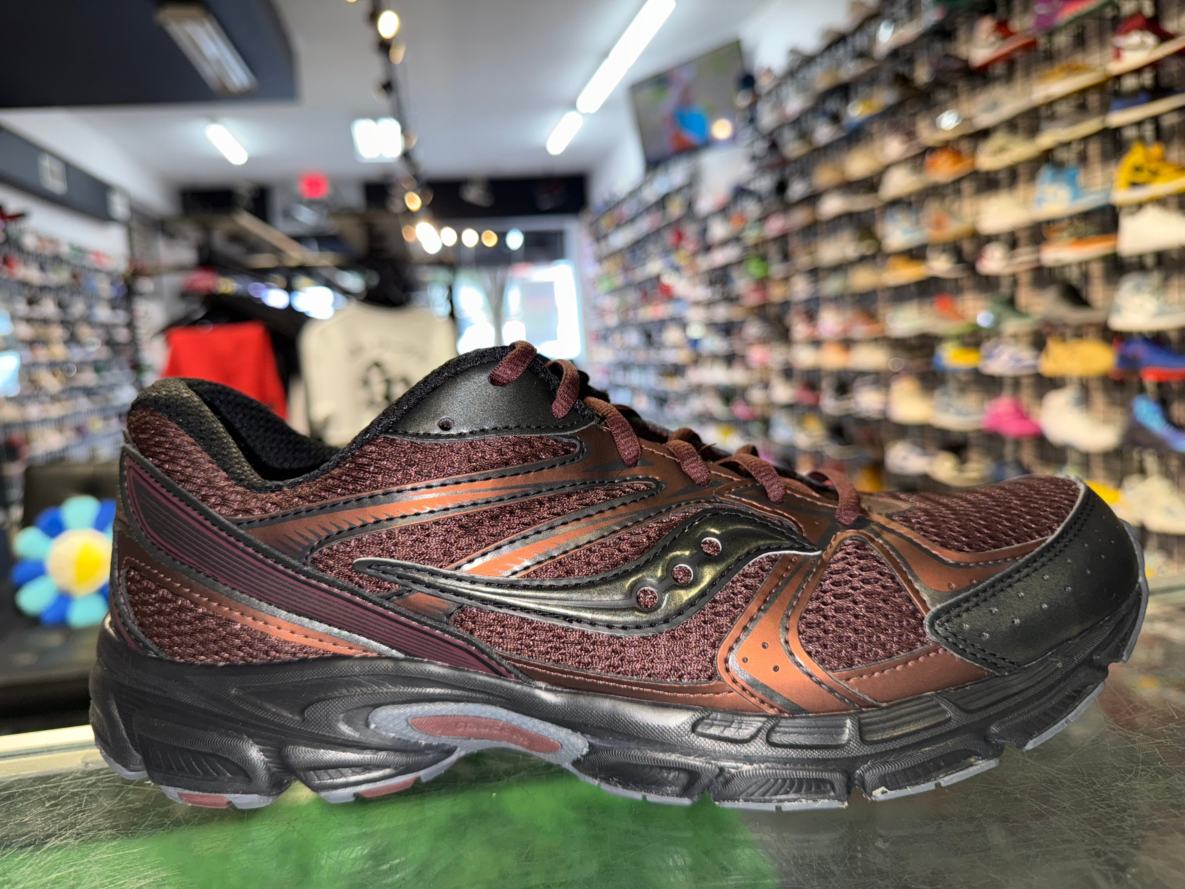Size 11.5 Saucony Ride Millenium "Bronze Metallic"