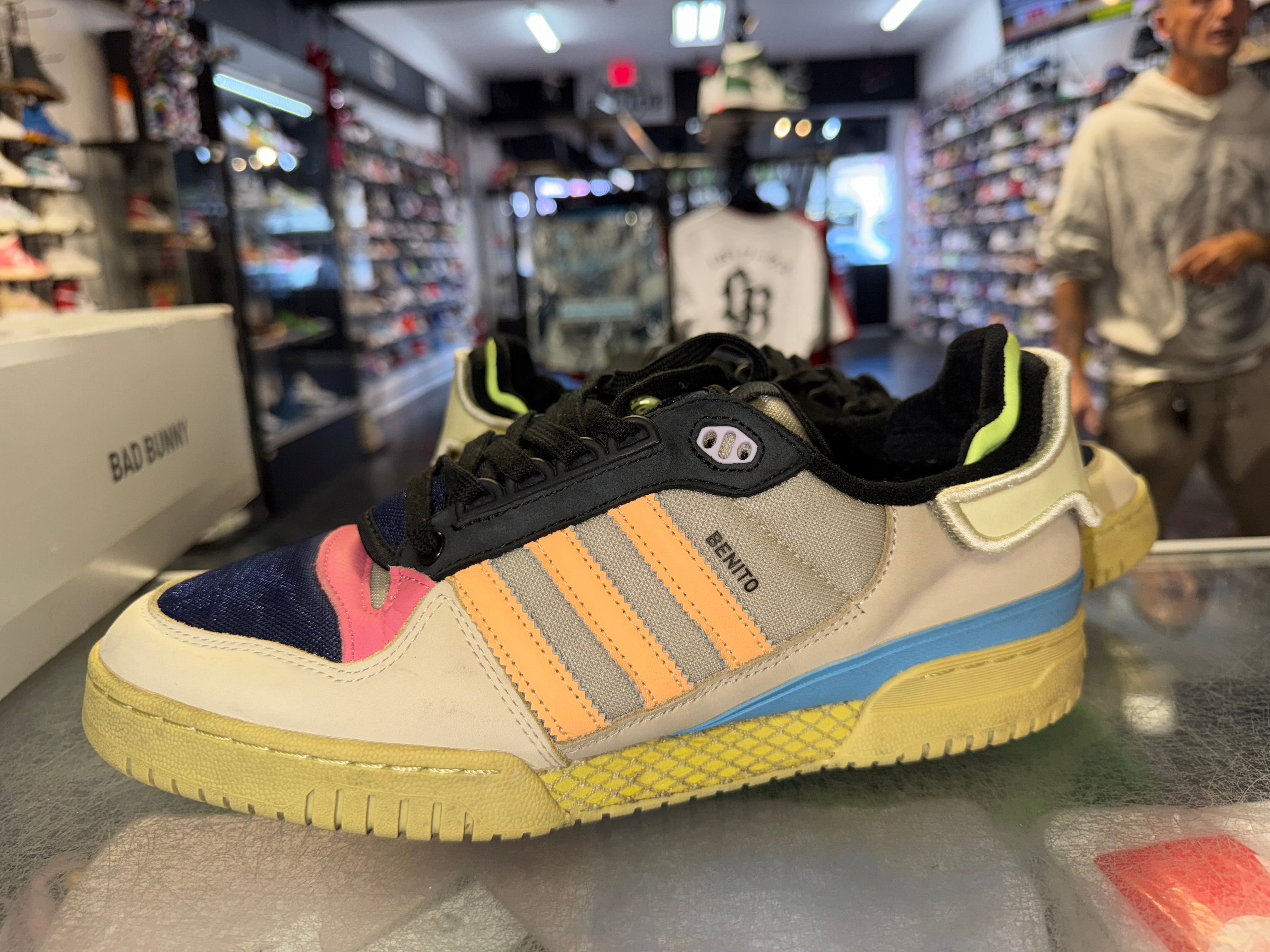 Size 10.5 Adidas Forum Powerphase "Bad Bunny Benito"