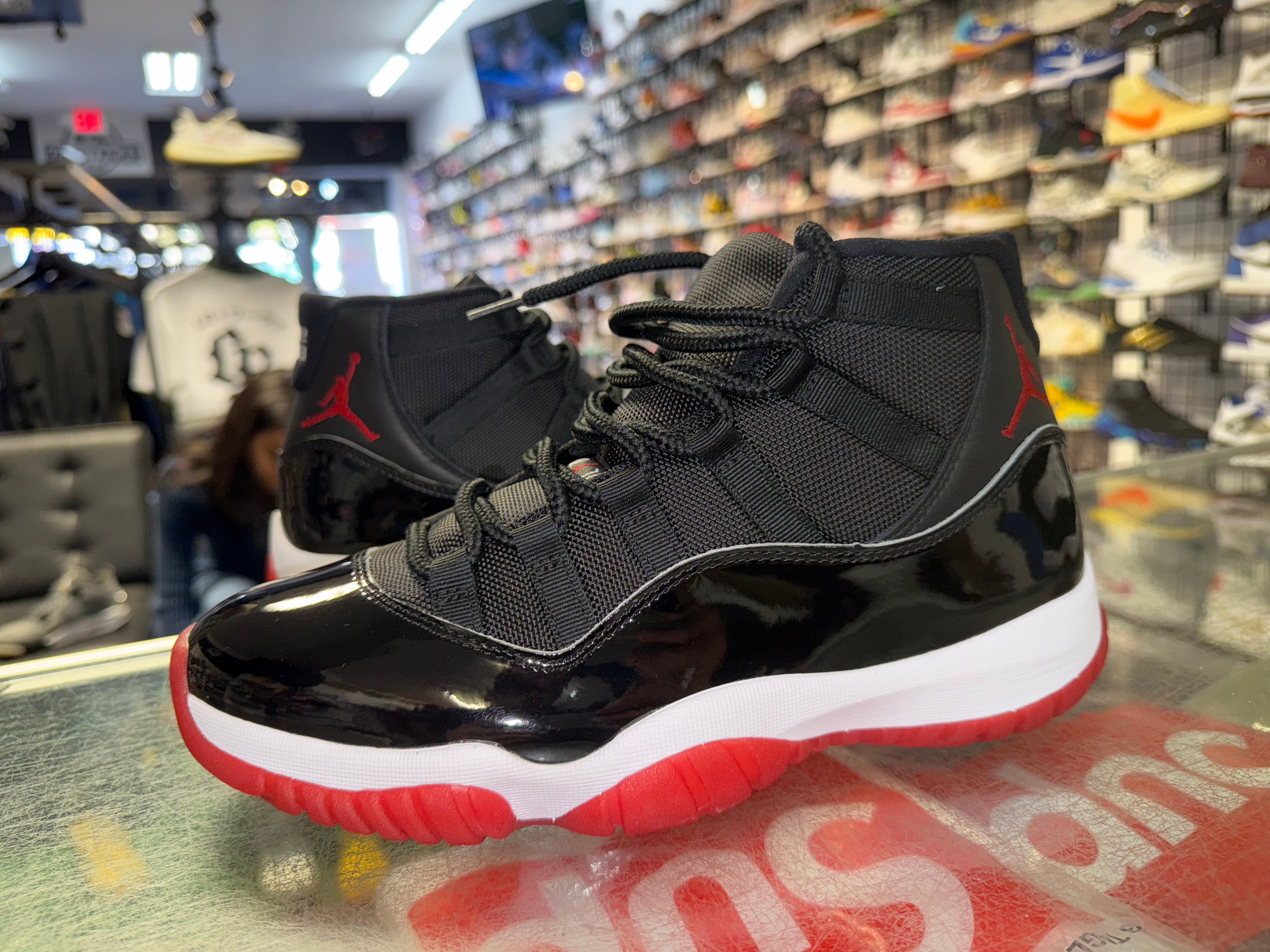 Size 9 Air Jordan 11 “Bred” Worn 1x