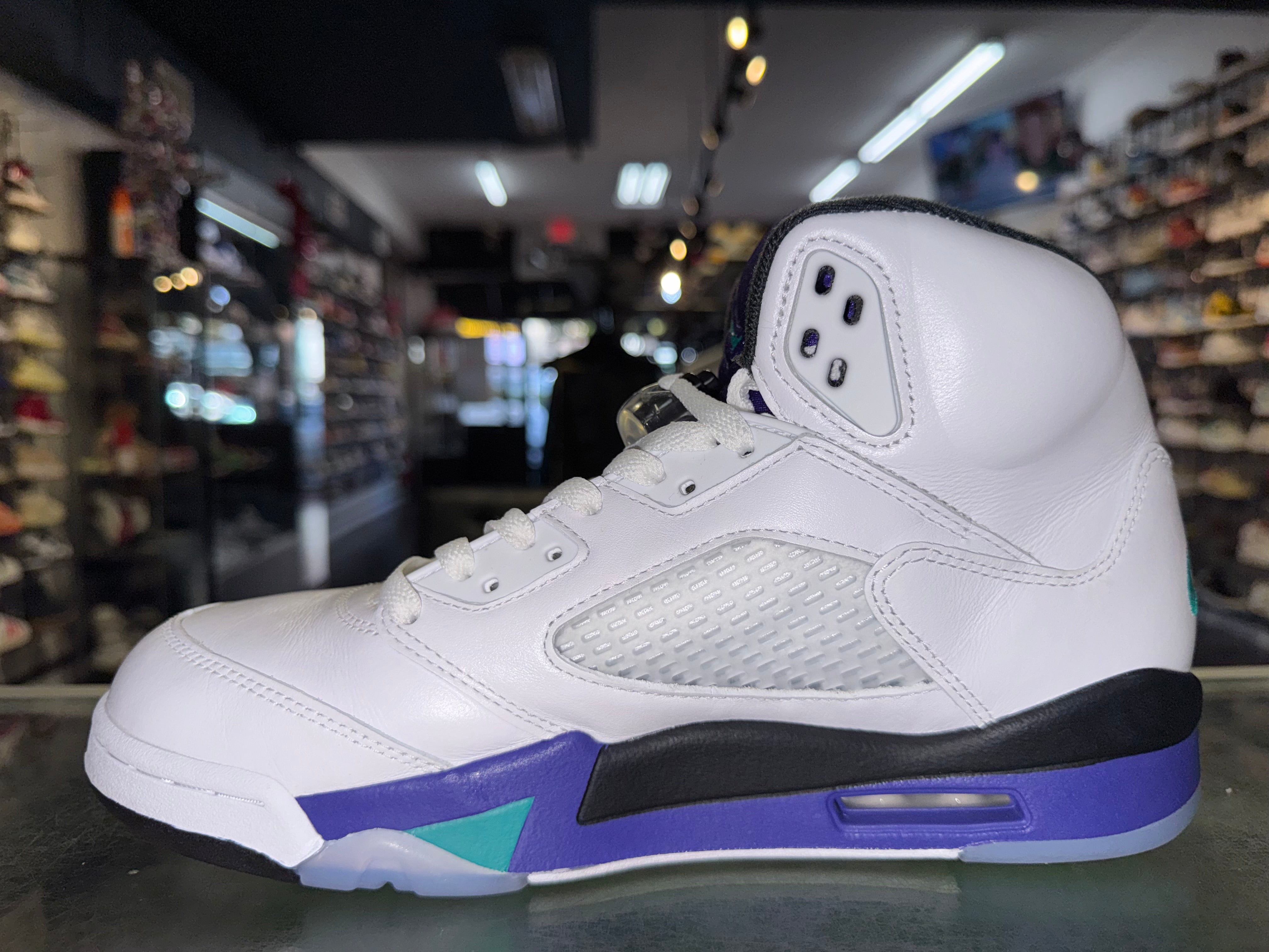 Size 9 Air Jordan 5 "Grape" 2025